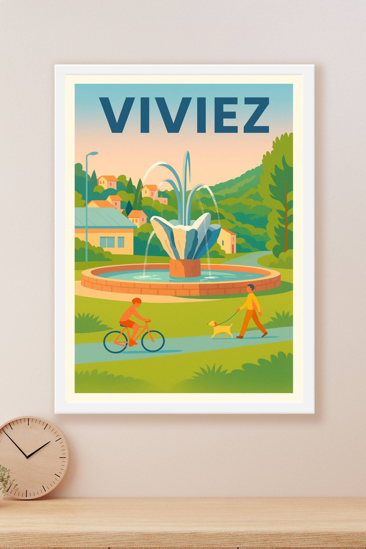 Affiche de Viviez - Charme et quiétude au cœur de la nature