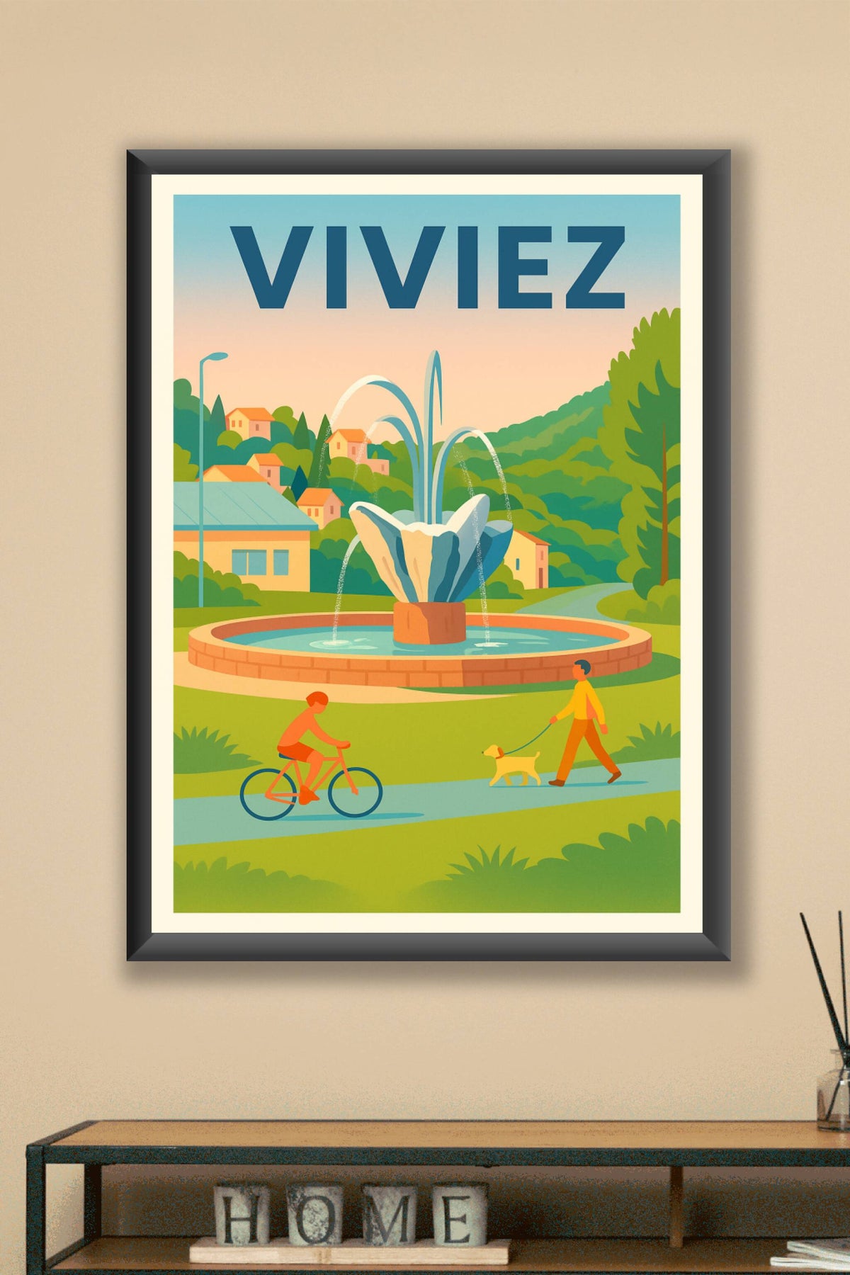 Affiche de Viviez - Charme et quiétude au cœur de la nature