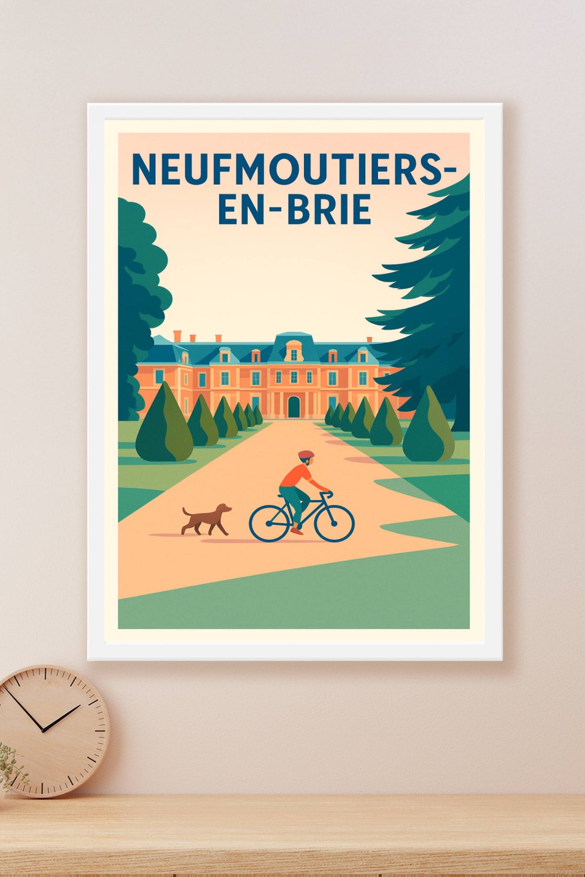 Affiche de Neufmoutiers-en-Brie - Un havre de sérénité et nature
