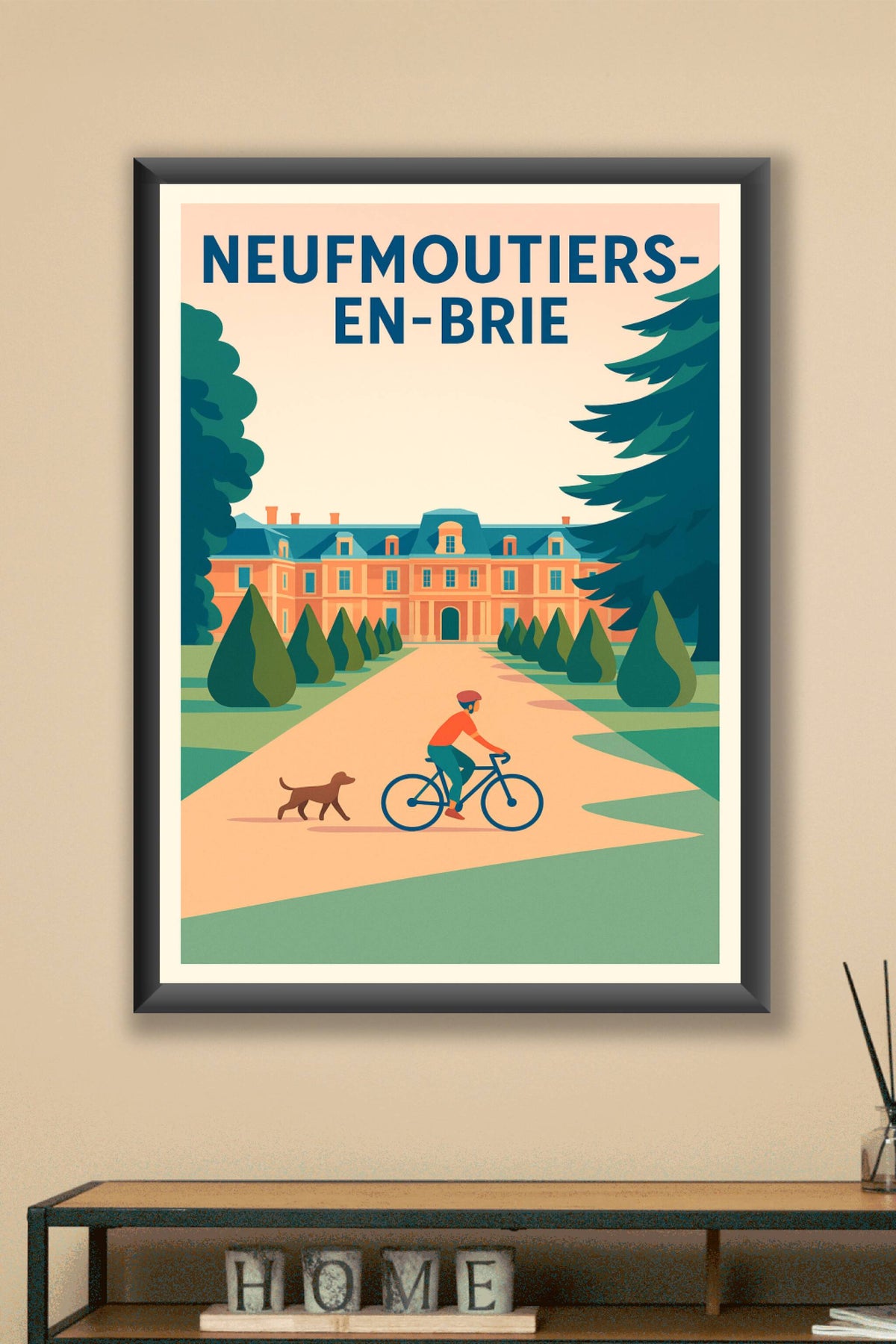Affiche de Neufmoutiers-en-Brie - Un havre de sérénité et nature