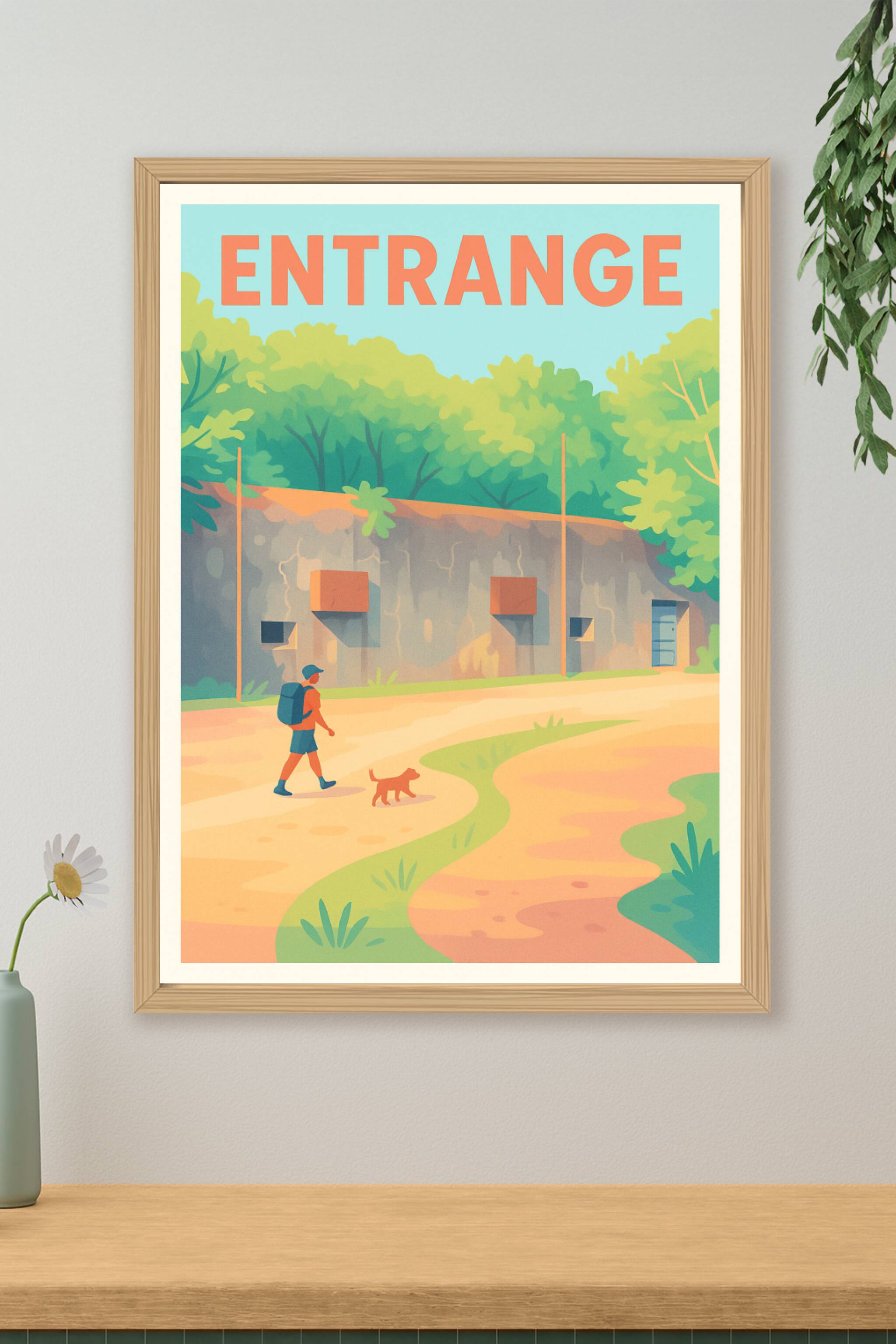 Affiche de Entrange - Immersion nature et histoire en Moselle