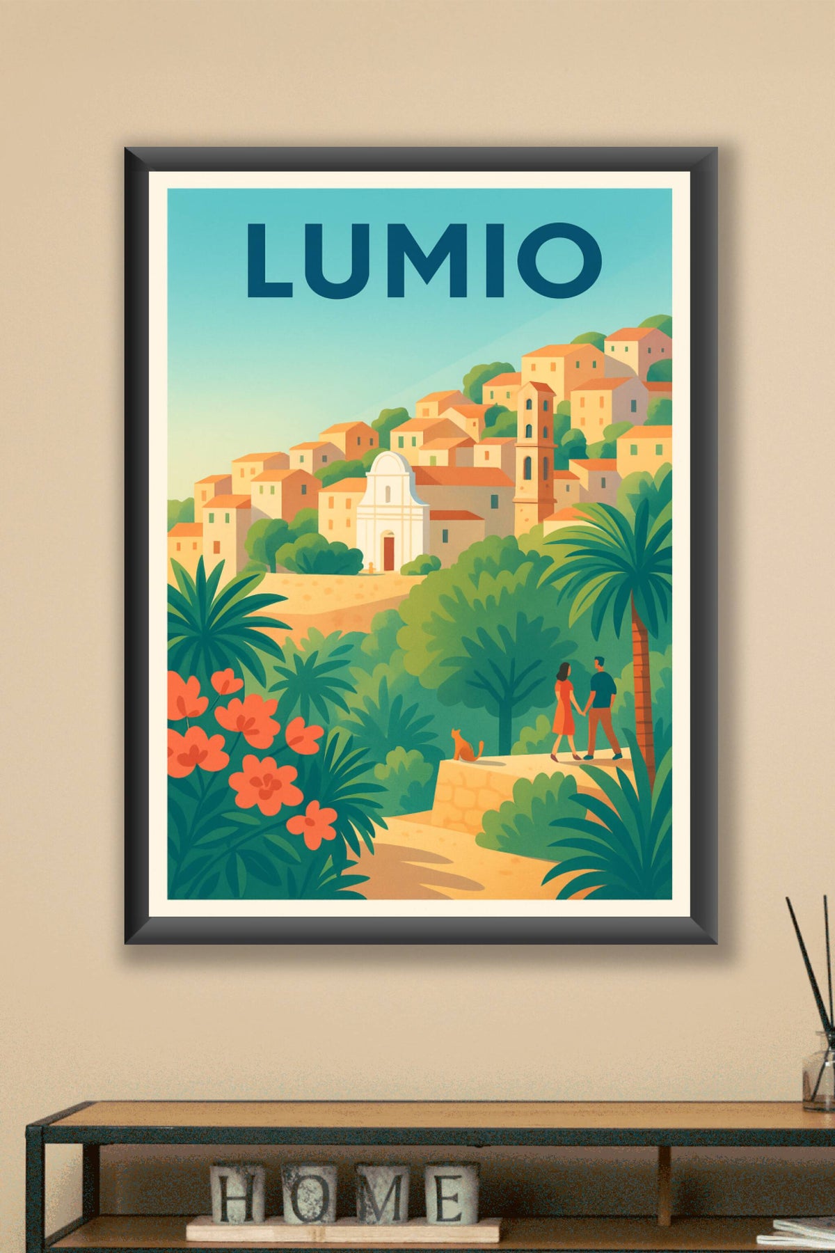 Affiche de Lumio - L'évasion romantique au cœur de la Méditerranée