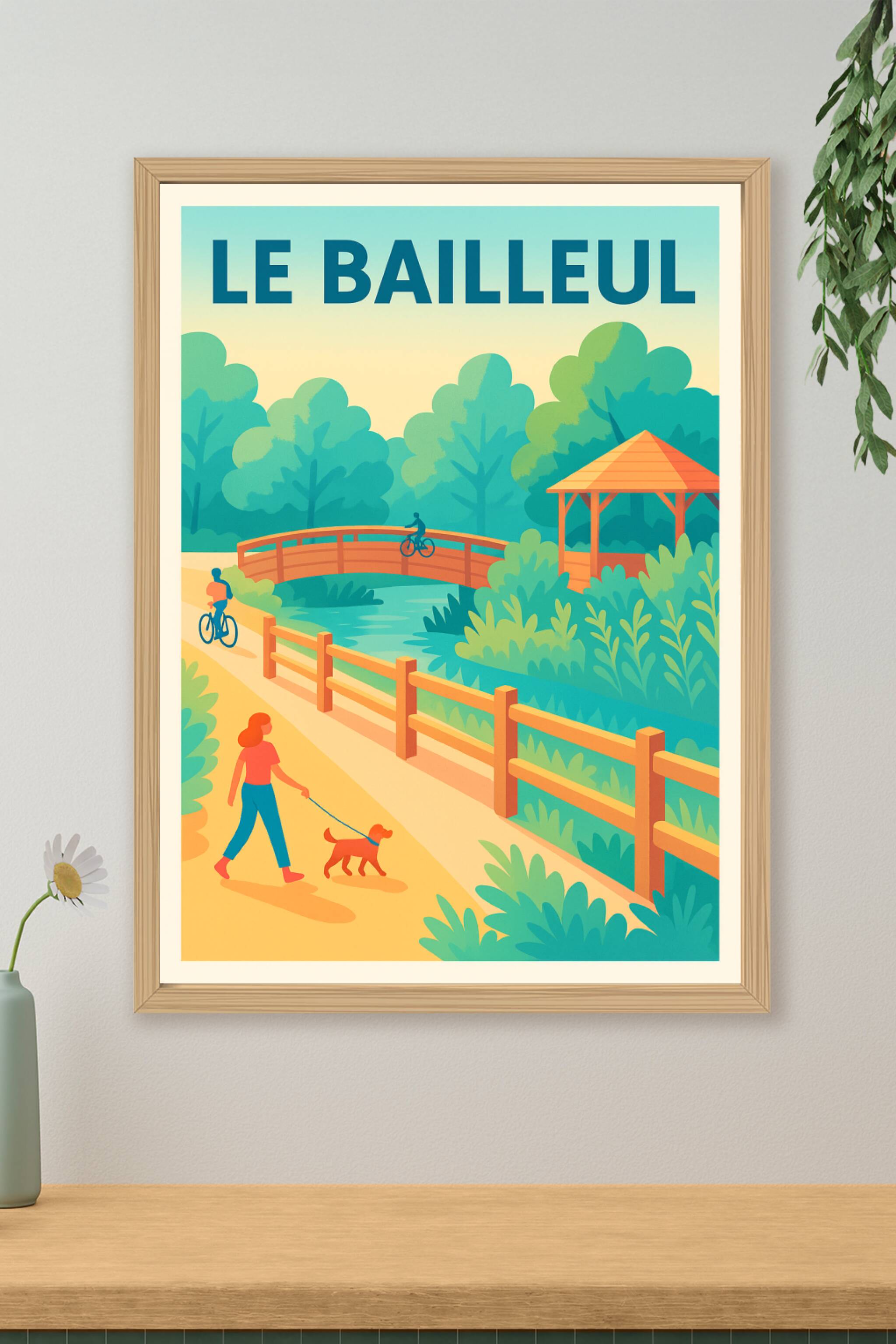 Affiche de Le Bailleul - Promenade paisible au cœur de la nature