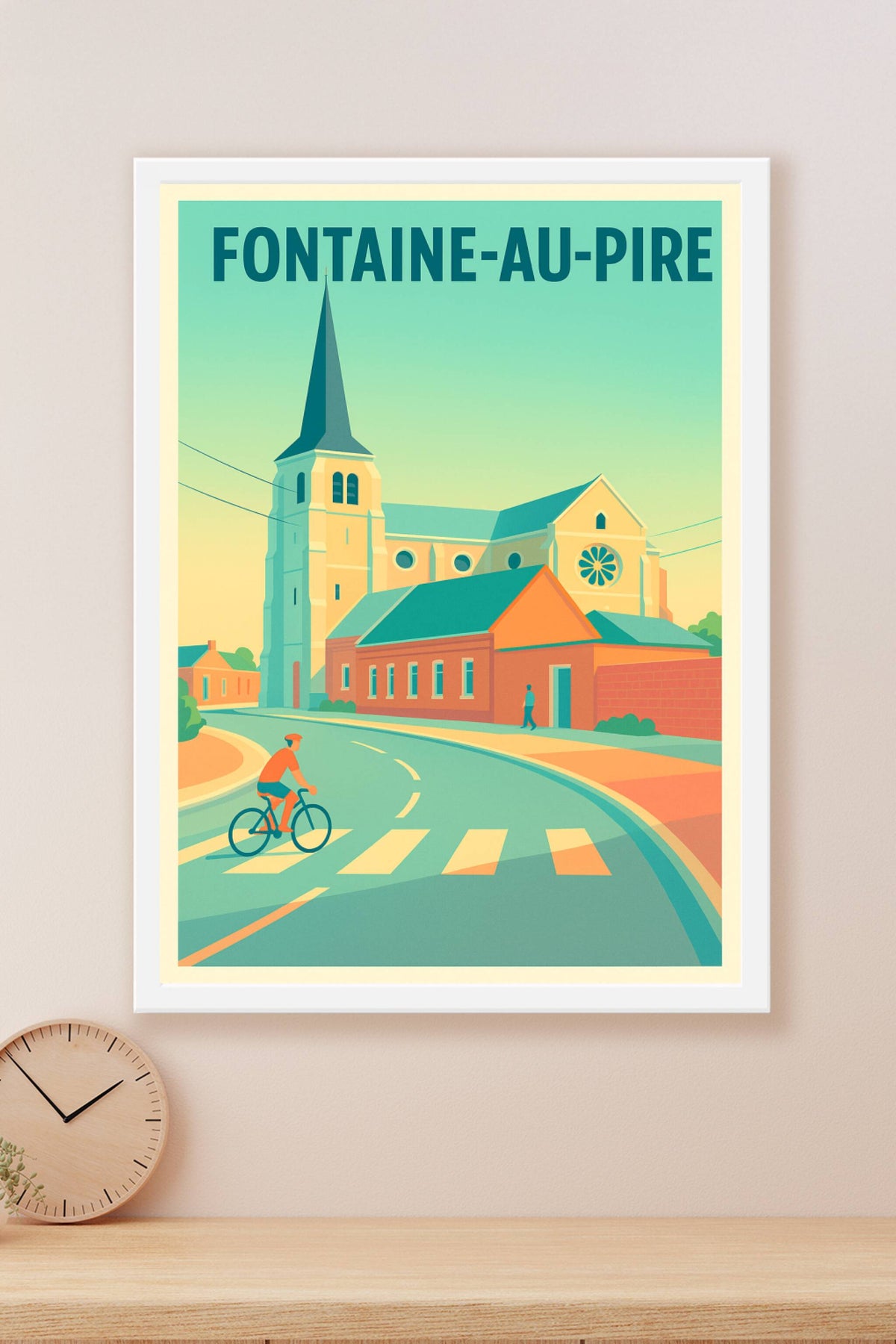 Affiche de Fontaine-au-Pire - Charme bucolique du Nord