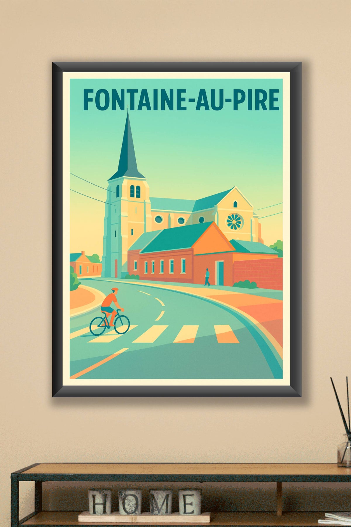Affiche de Fontaine-au-Pire - Charme bucolique du Nord