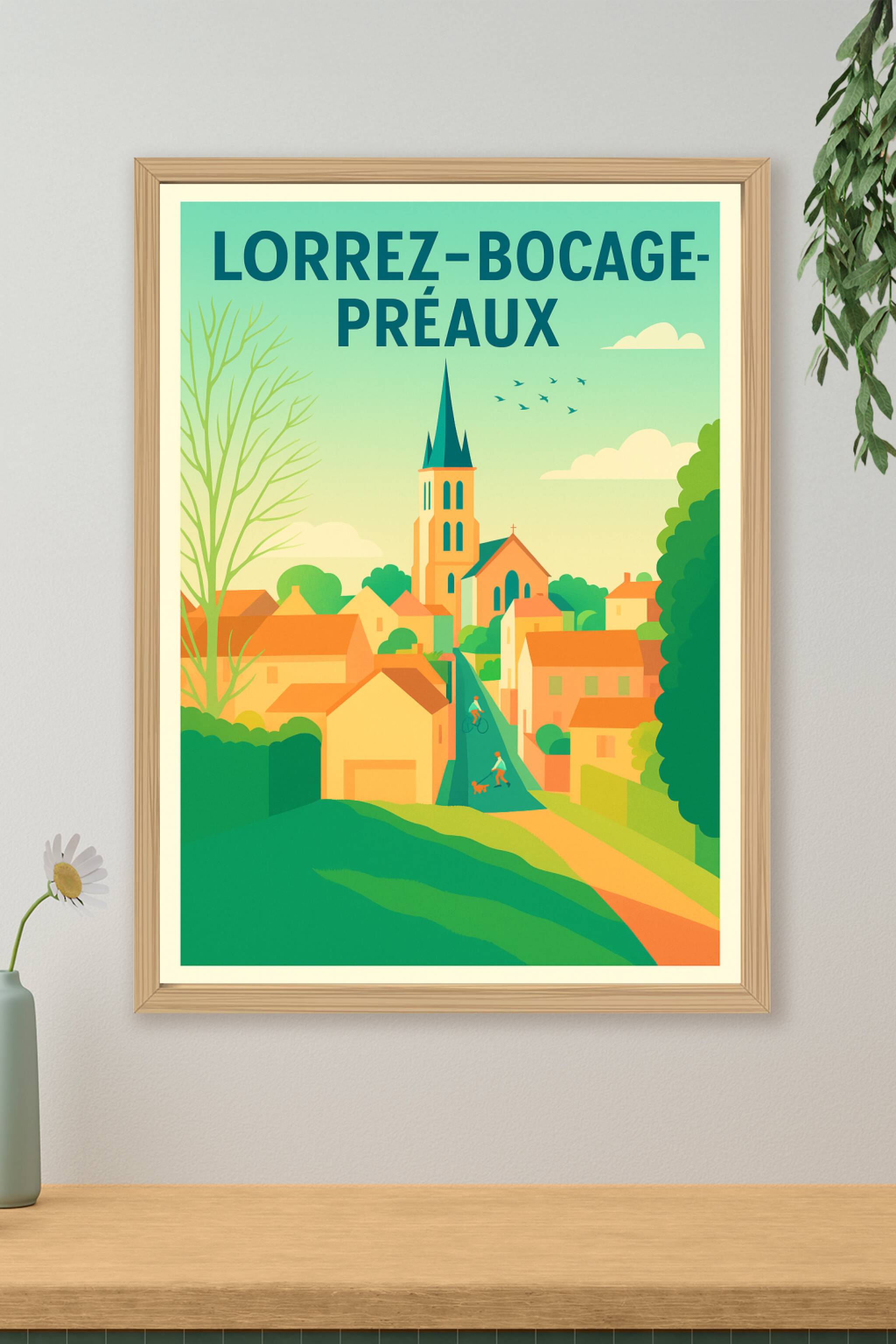 Affiche de Lorrez-le-Bocage-Préaux - Charme bucolique et sérénité