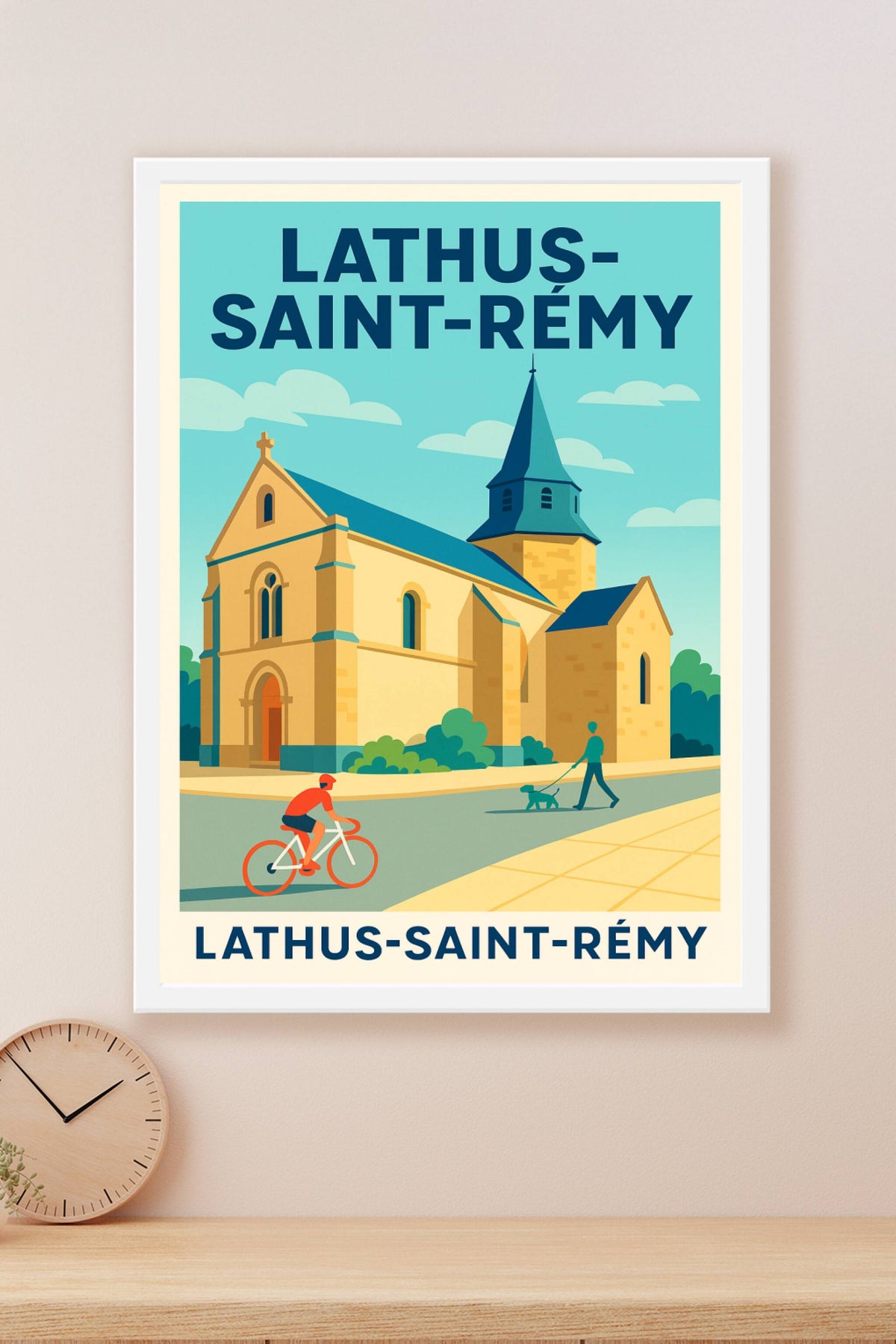 Affiche de Lathus-Saint-Rémy - Charme authentique et douceur de vivre