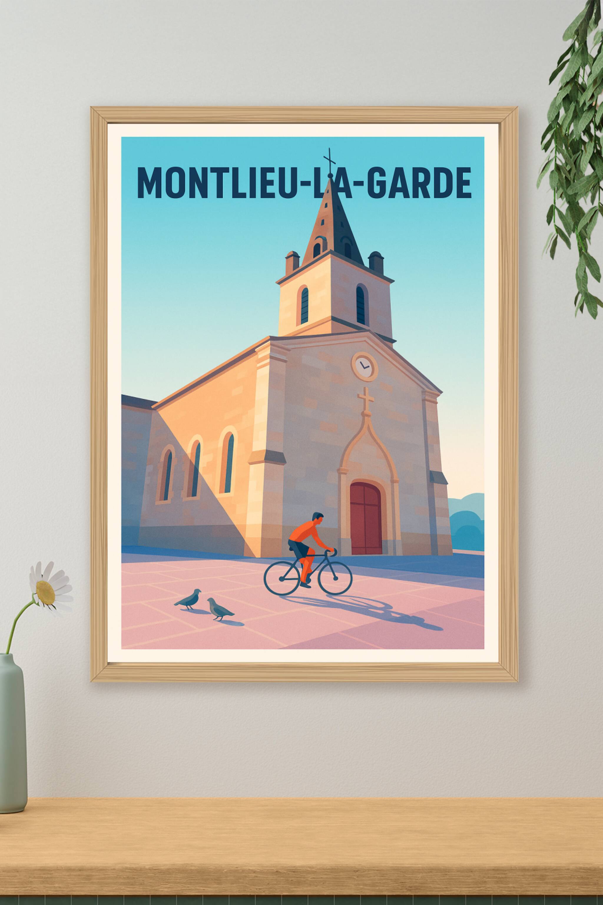 Affiche de Montlieu-la-Garde - Charme paisible sous le clocher