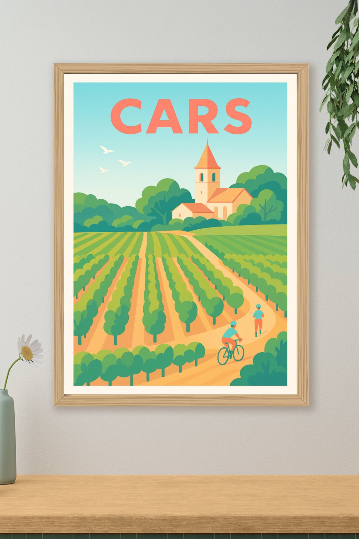 Affiche de Cars - Escapade champêtre au cœur de la nature