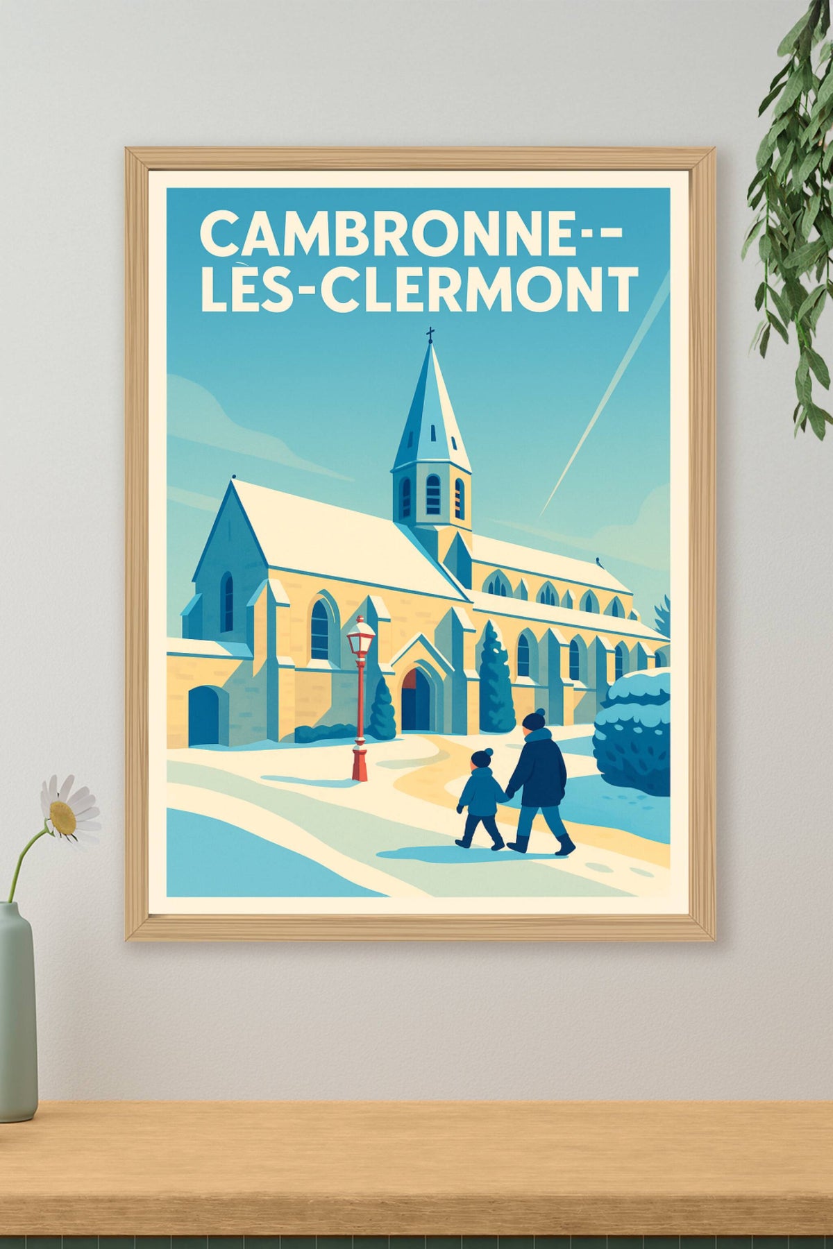 Affiche de Cambronne-lès-Clermont - Une balade hivernale intemporelle