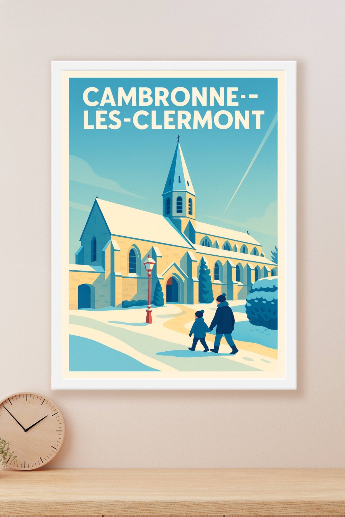 Affiche de Cambronne-lès-Clermont - Une balade hivernale intemporelle