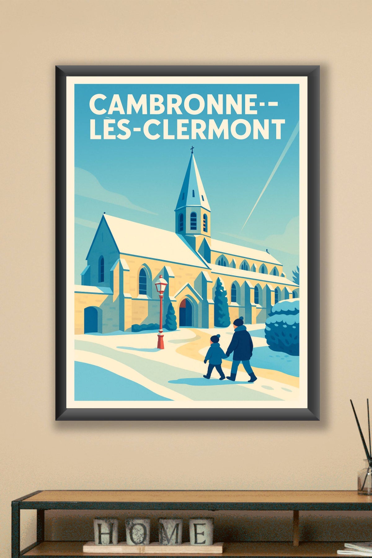 Affiche de Cambronne-lès-Clermont - Une balade hivernale intemporelle