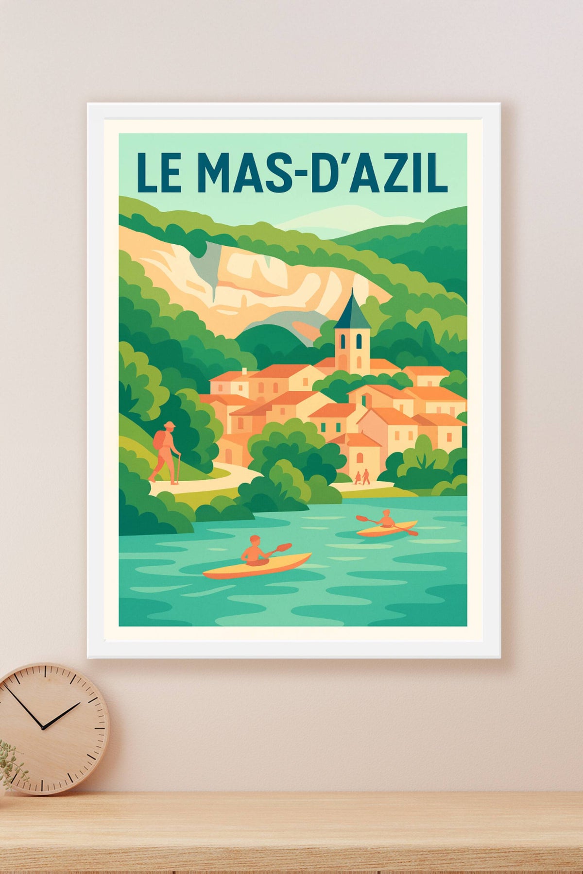 Affiche de Le Mas-d'Azil - Évasion nature au cœur des Pyrénées