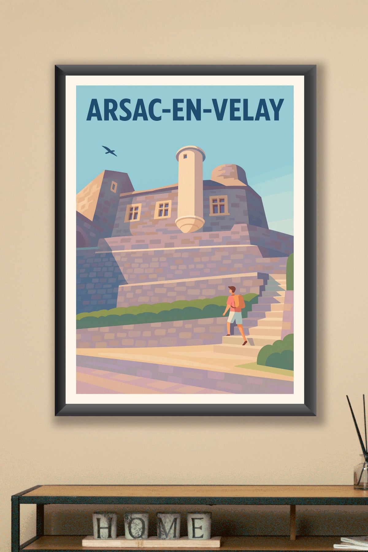Affiche de Arsac-en-Velay - Charme historique et balade ensoleillée