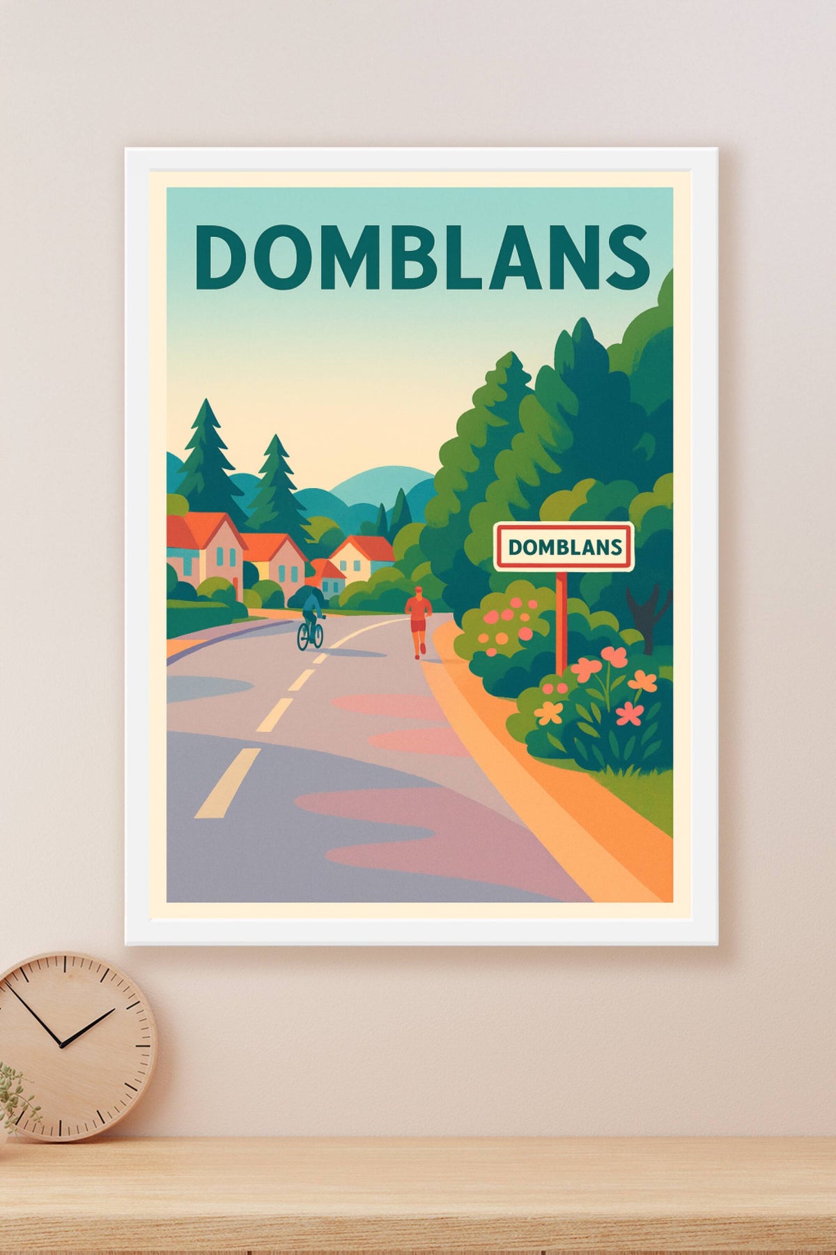 Affiche de Domblans - Escapade Nature et Douceur de Vivre