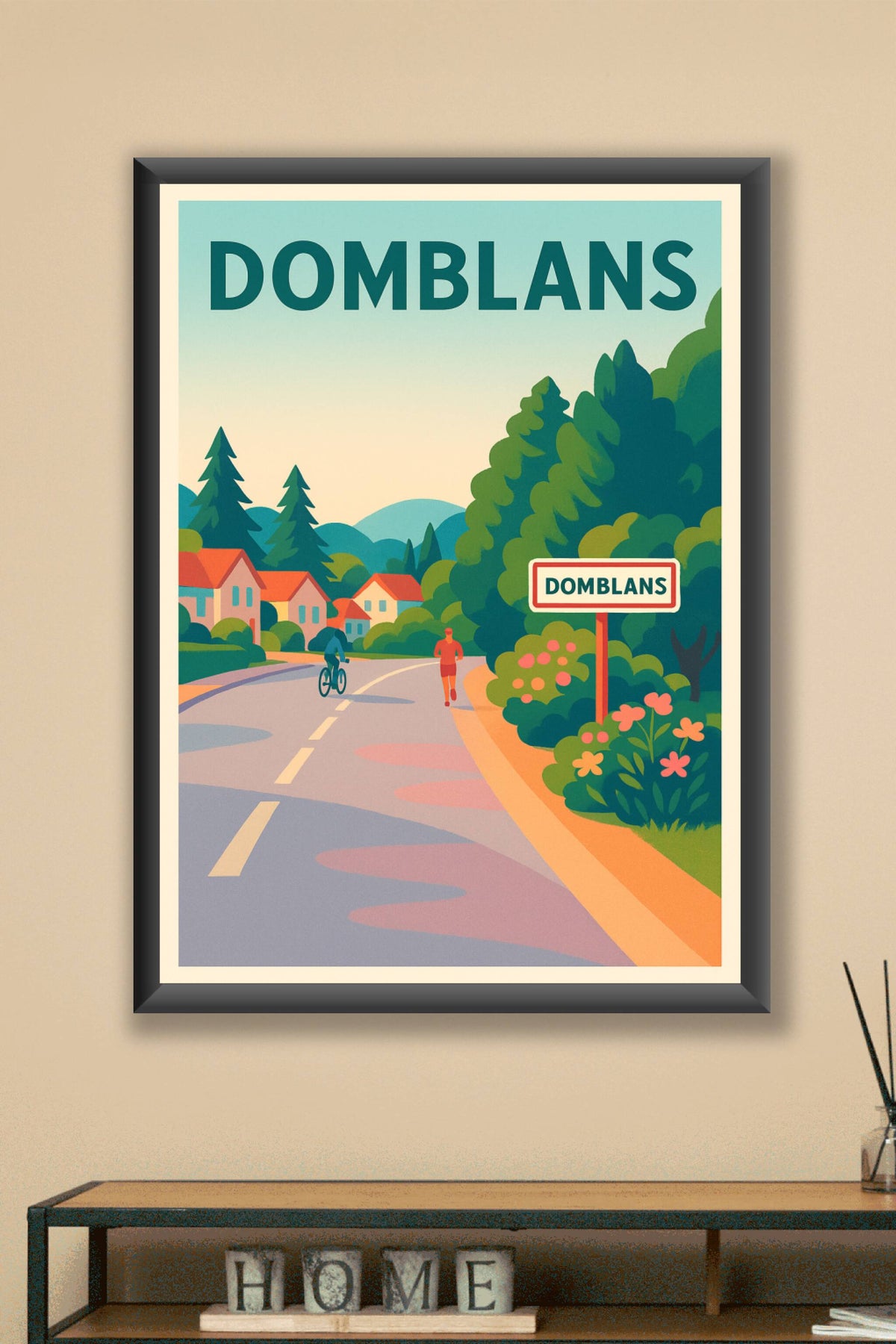 Affiche de Domblans - Escapade Nature et Douceur de Vivre