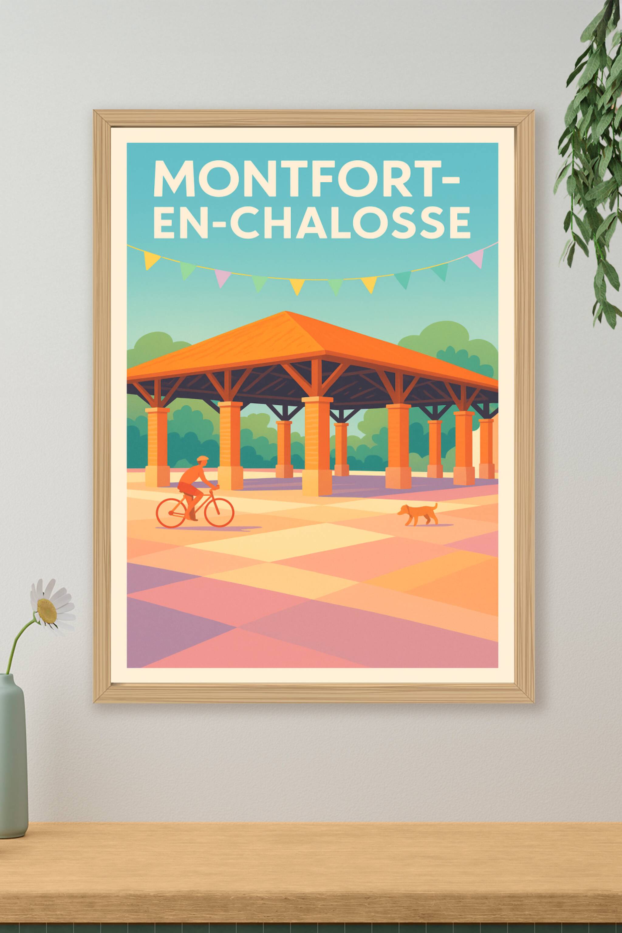 Affiche de Montfort-en-Chalosse - Charme et Sérénité au Cœur de la Nature
