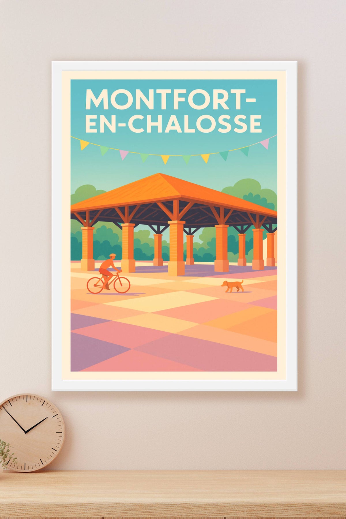 Affiche de Montfort-en-Chalosse - Charme et Sérénité au Cœur de la Nature