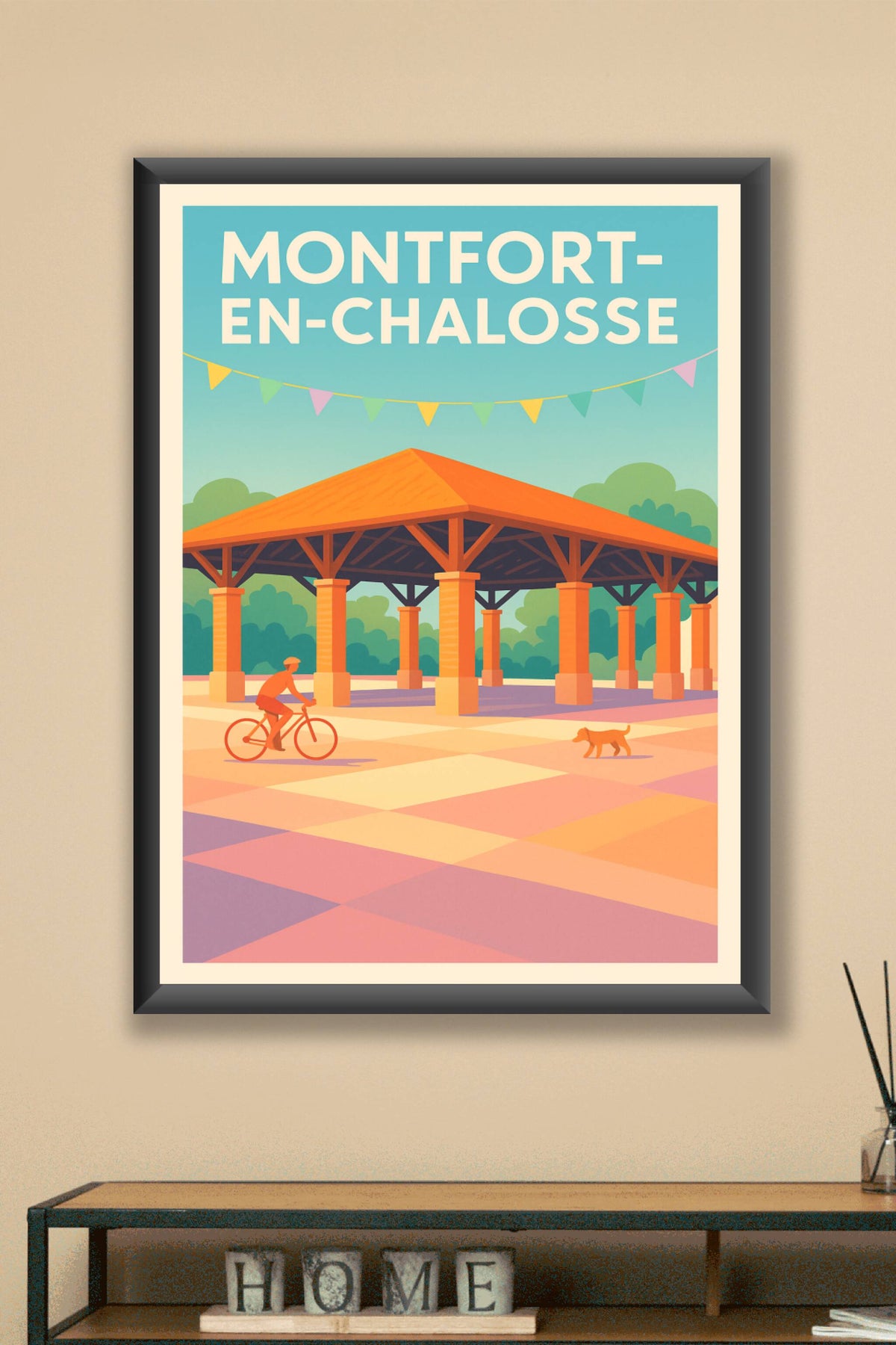 Affiche de Montfort-en-Chalosse - Charme et Sérénité au Cœur de la Nature