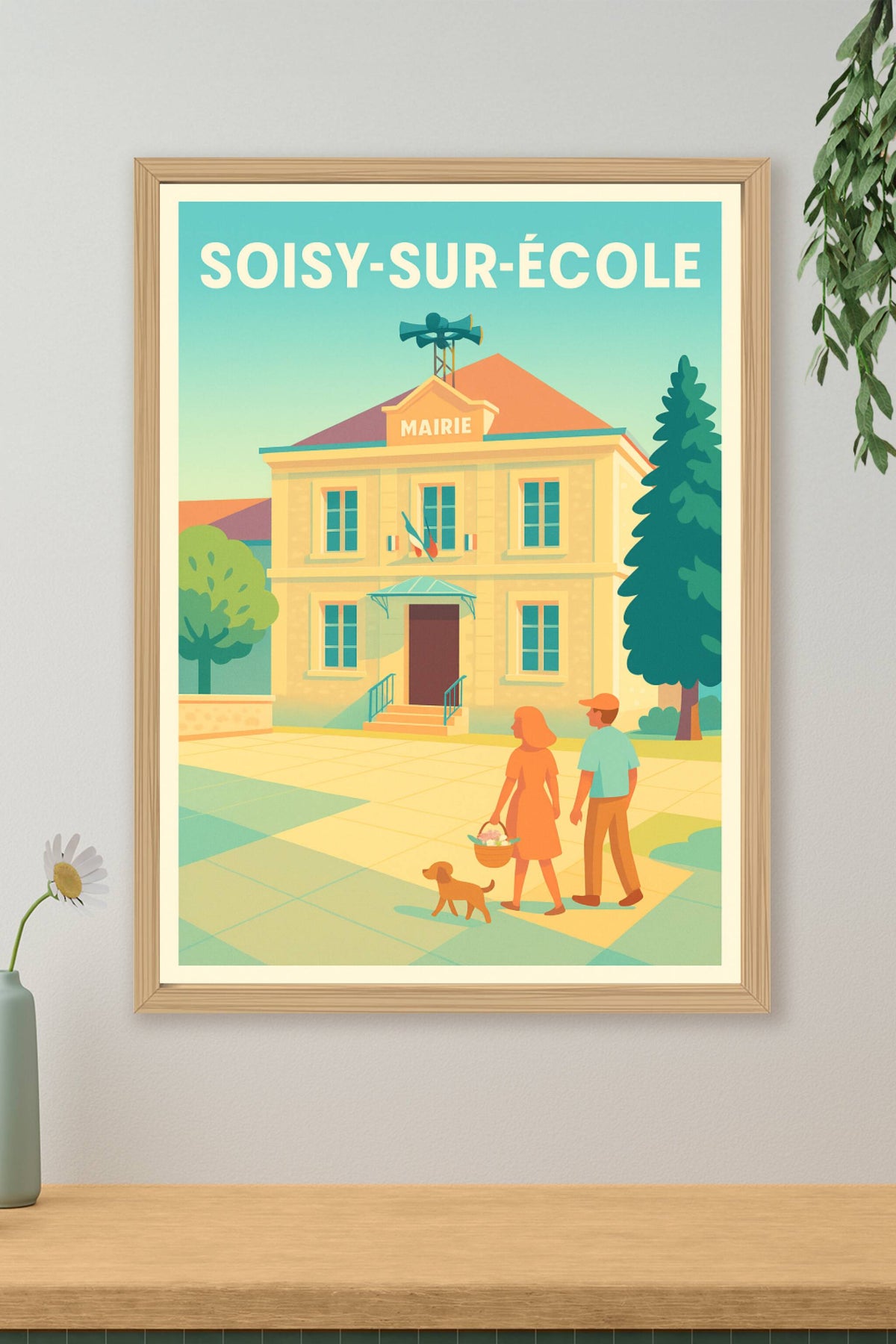 Affiche de Soisy-sur-École - Charme et sérénité au cœur de la mairie