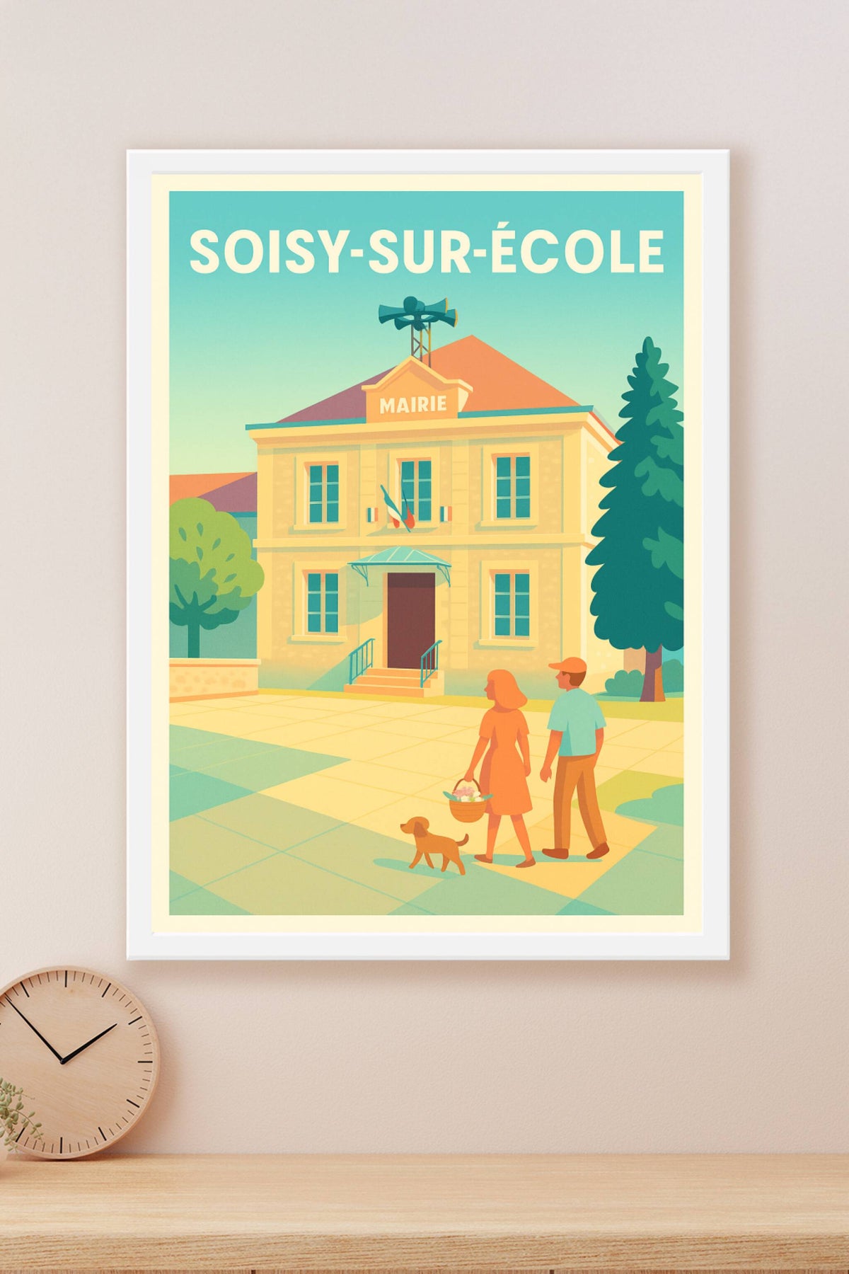 Affiche de Soisy-sur-École - Charme et sérénité au cœur de la mairie