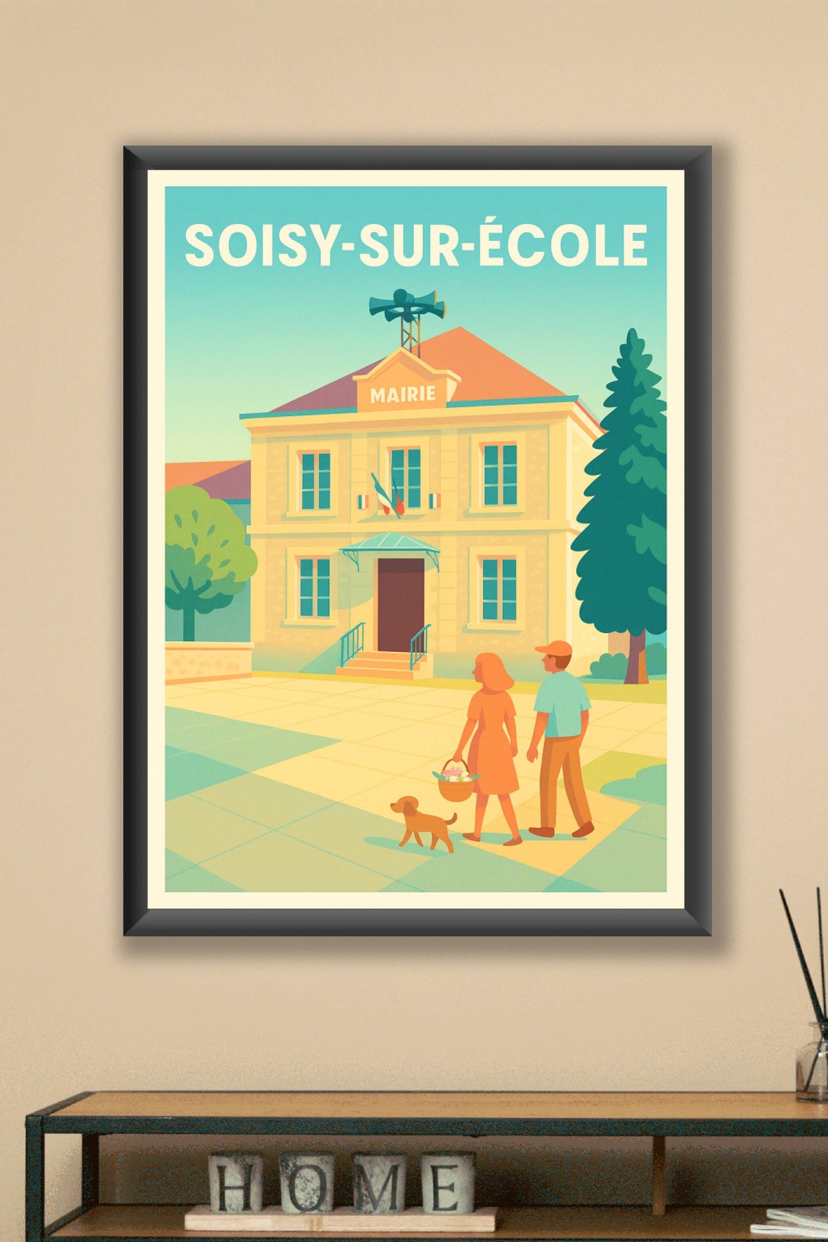 Affiche de Soisy-sur-École - Charme et sérénité au cœur de la mairie