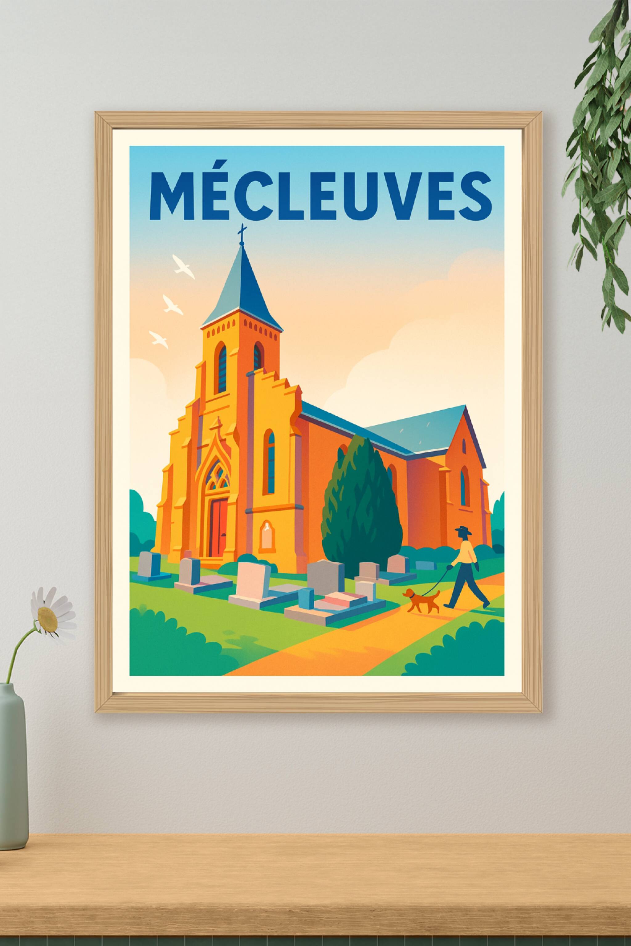 Affiche de Mécleuves - Charme paisible et patrimoine local