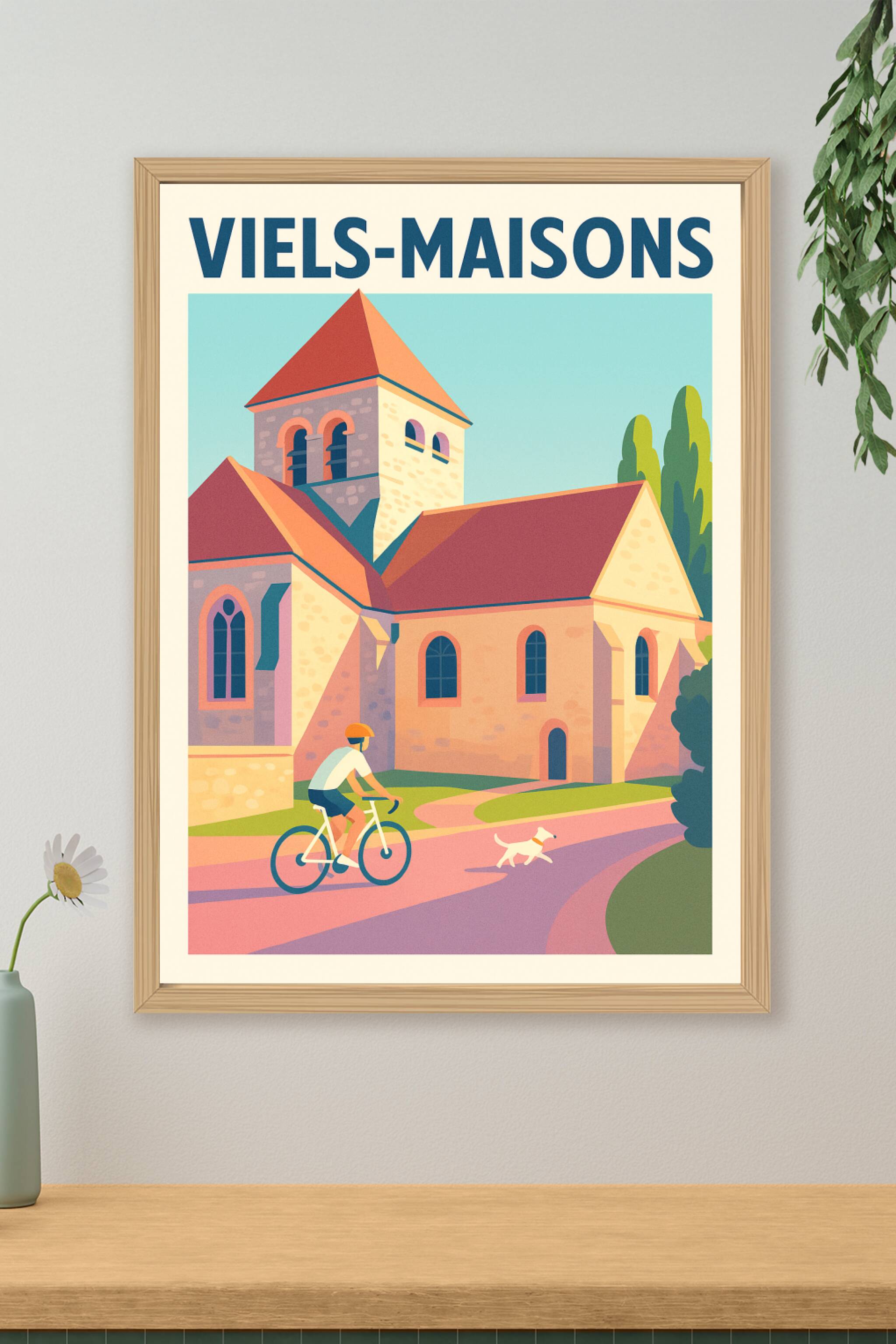 Affiche de Viels-Maisons - Charme et détente au cœur de la campagne