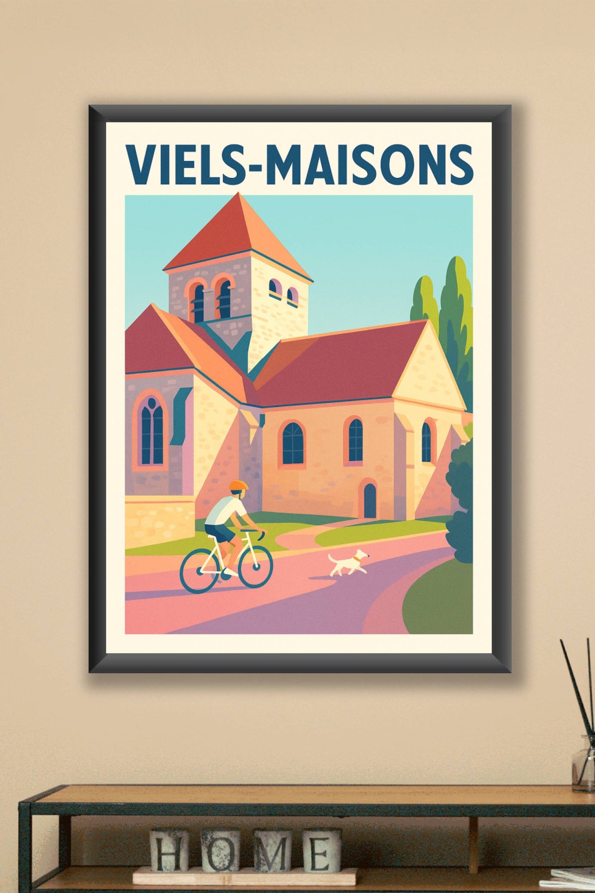 Affiche de Viels-Maisons - Charme et détente au cœur de la campagne