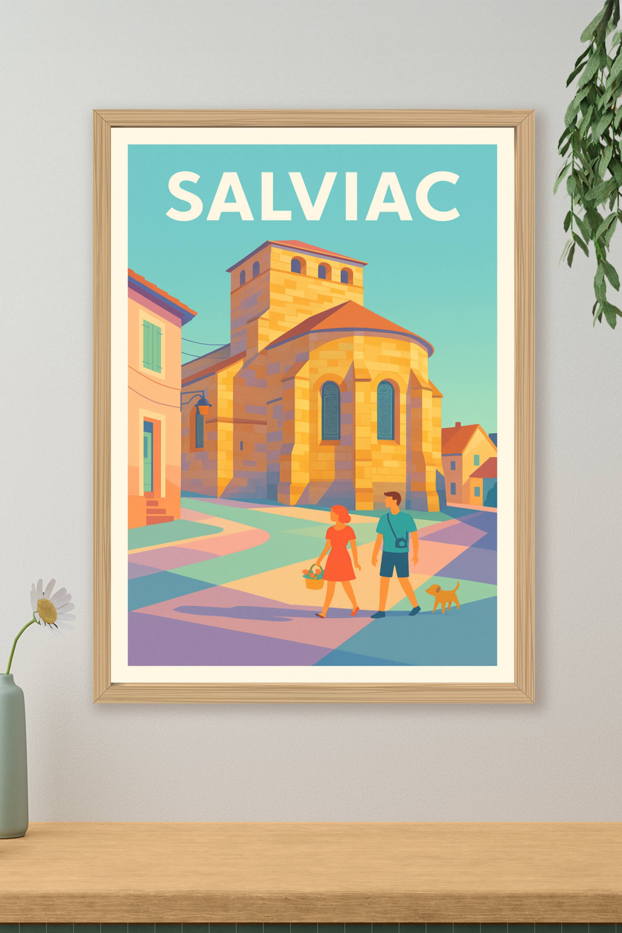 Affiche de Salviac - Charme et sérénité au cœur du village