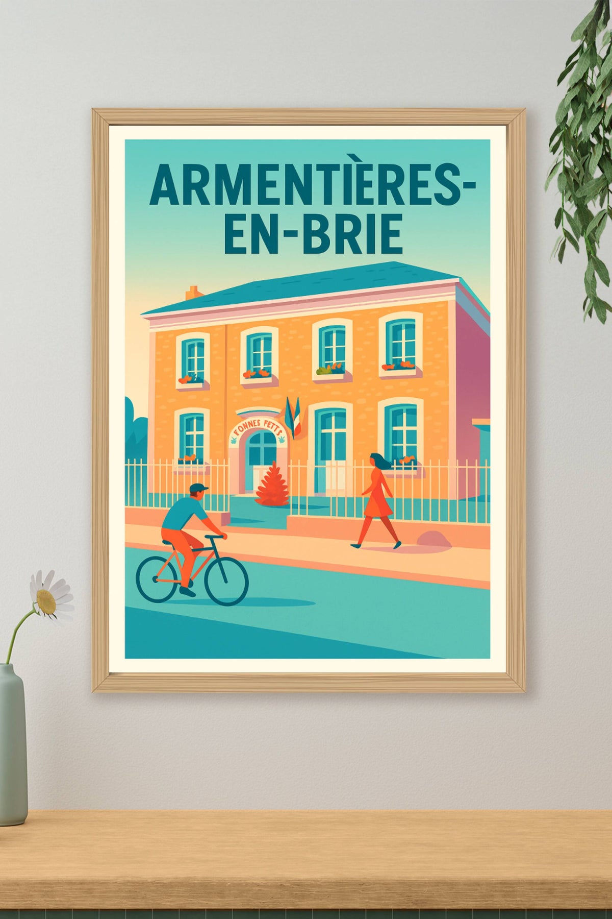 Affiche de Armentières-en-Brie - Un charme paisible au cœur de la Brie