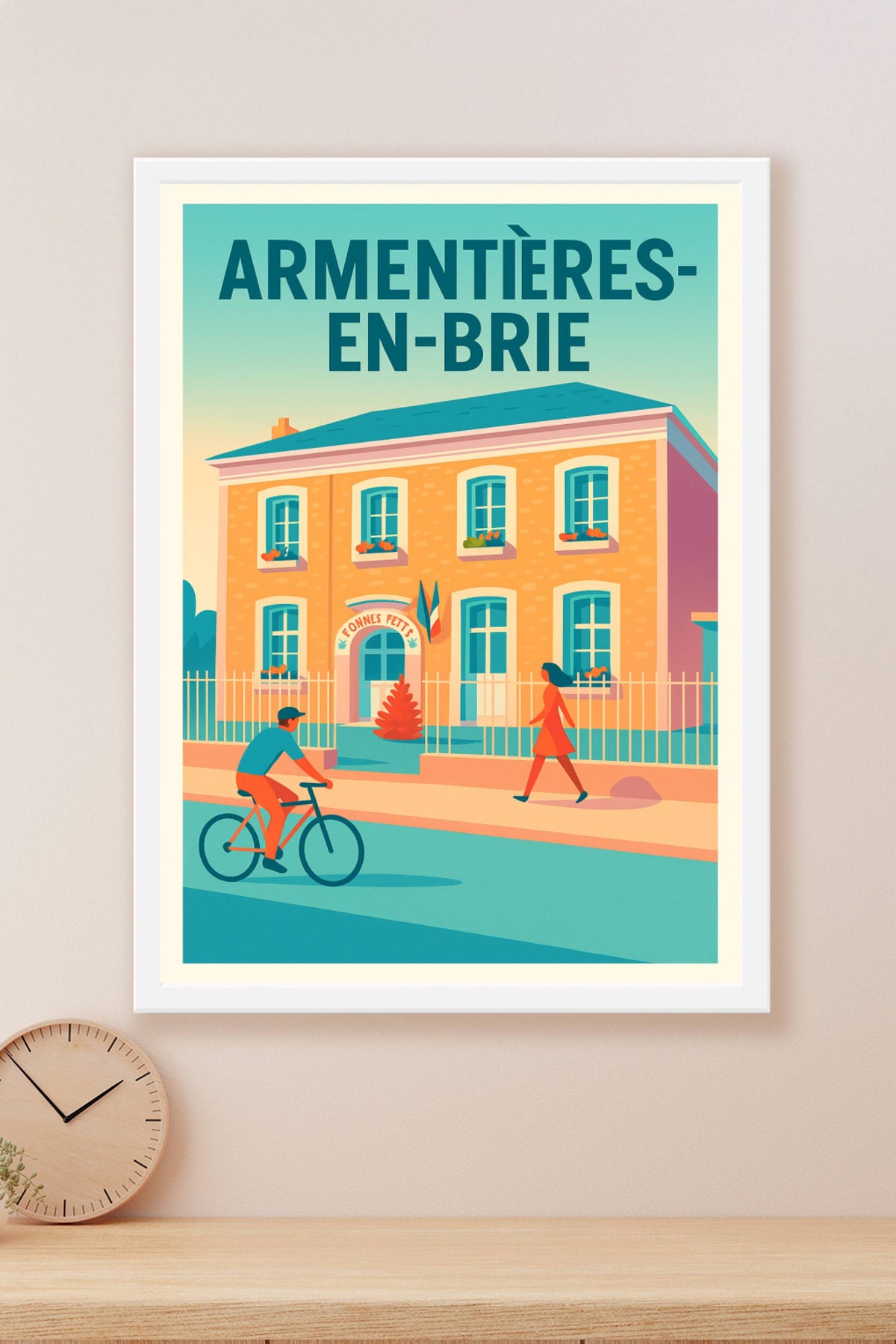 Affiche de Armentières-en-Brie - Un charme paisible au cœur de la Brie