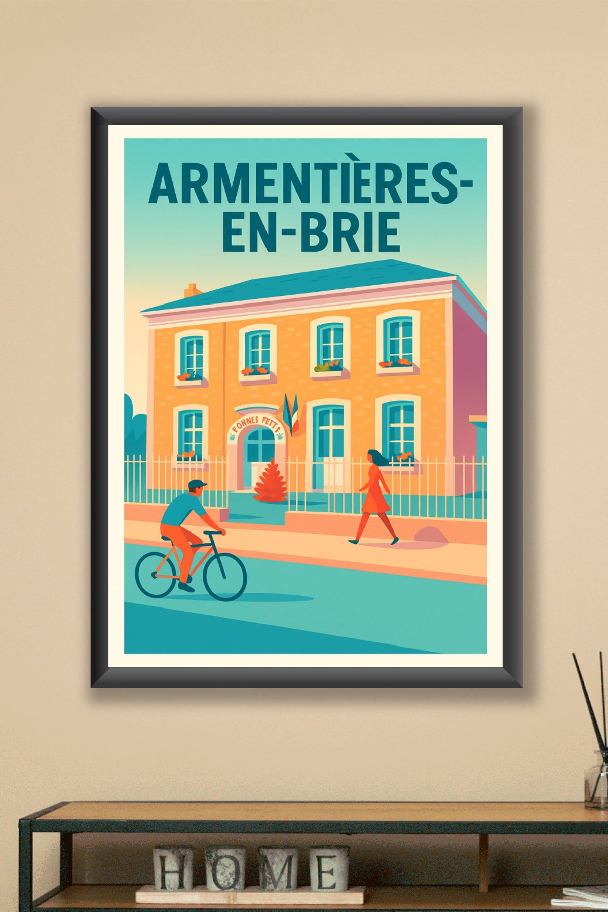 Affiche de Armentières-en-Brie - Un charme paisible au cœur de la Brie