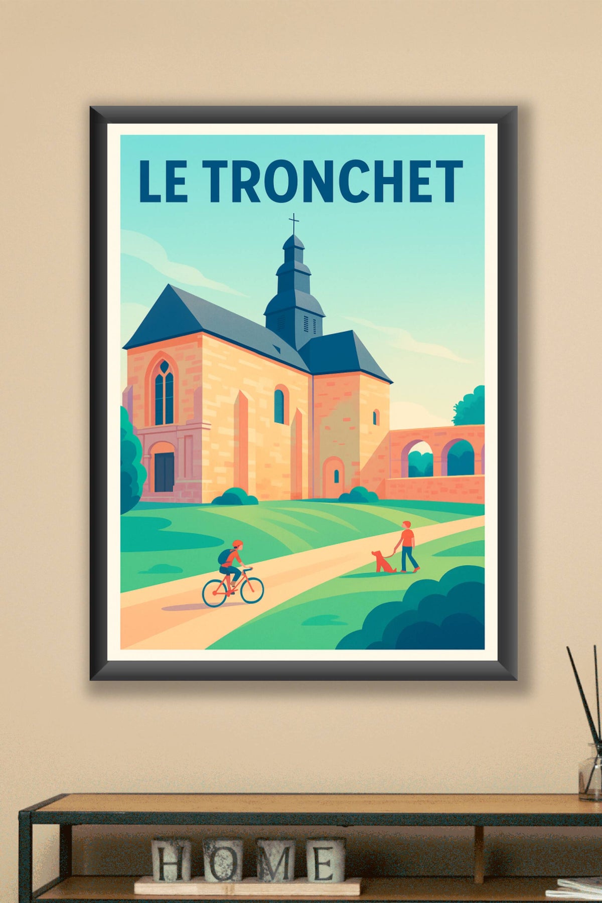 Affiche de Le Tronchet - Sérénité et charme historique