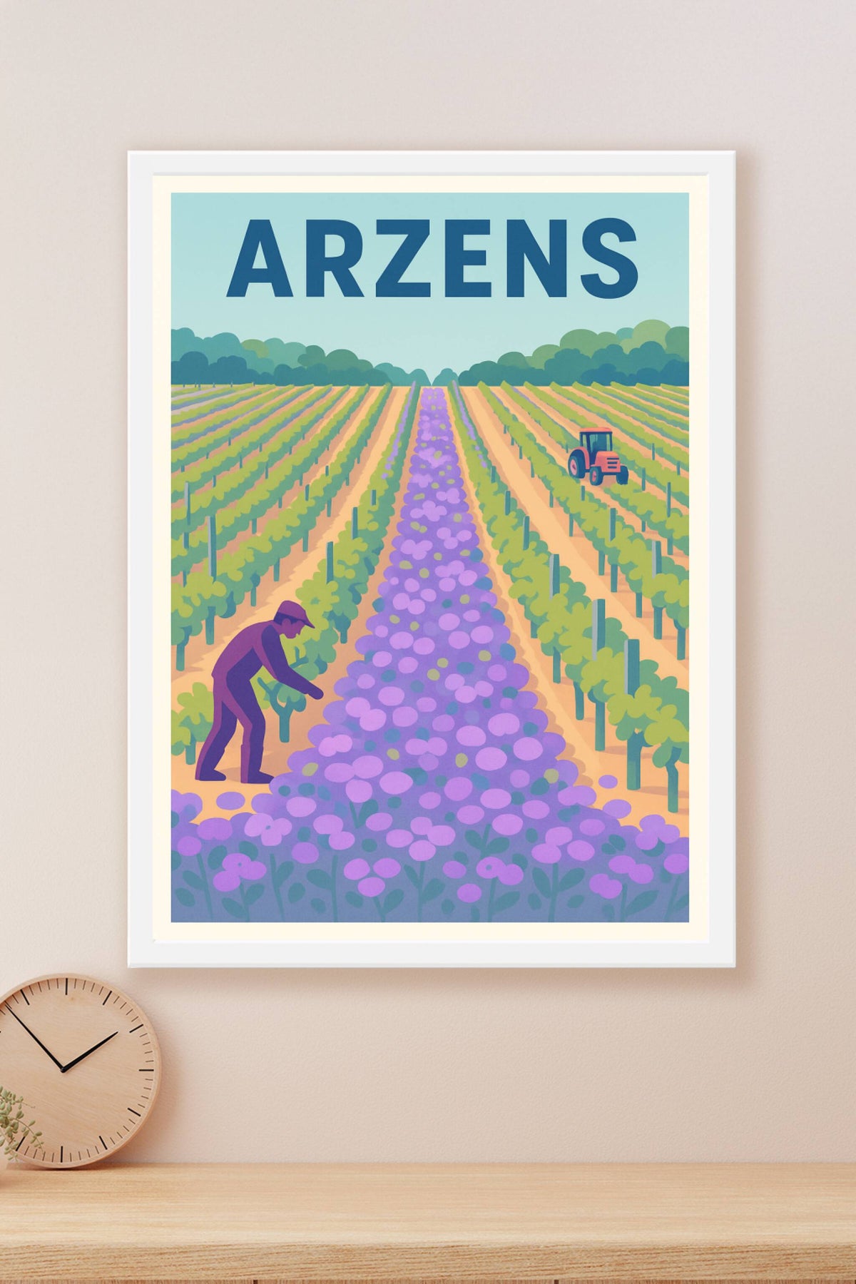 Affiche de Arzens - La beauté champêtre en affiche