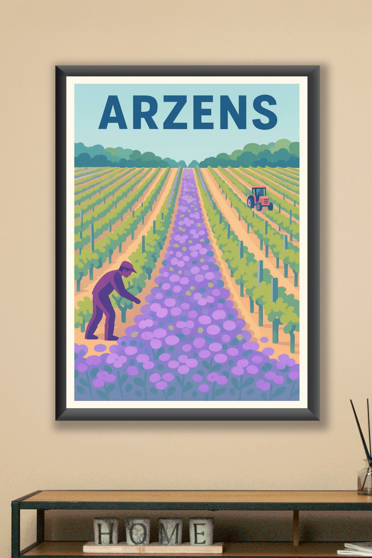 Affiche de Arzens - La beauté champêtre en affiche