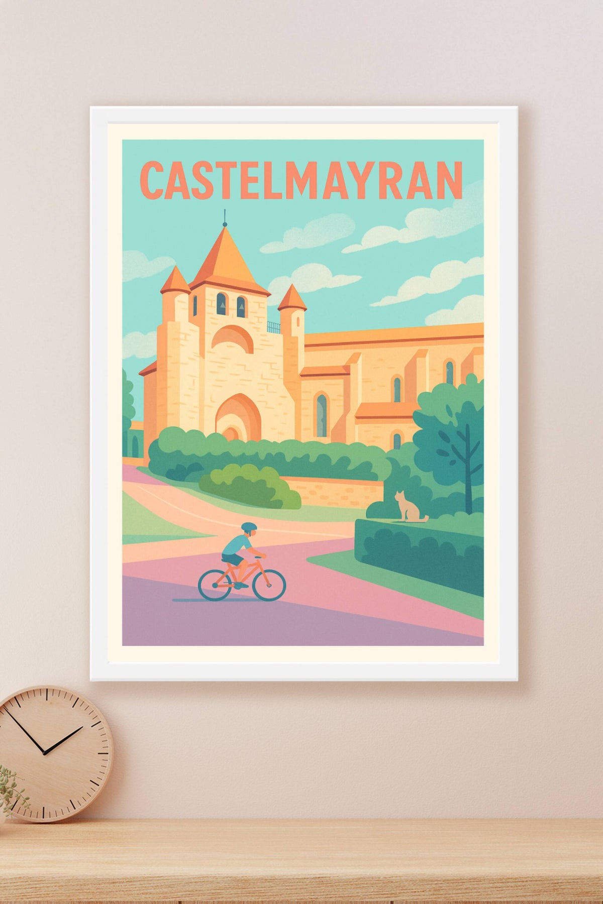 Affiche de Castelmayran - L'élégance tranquille du patrimoine