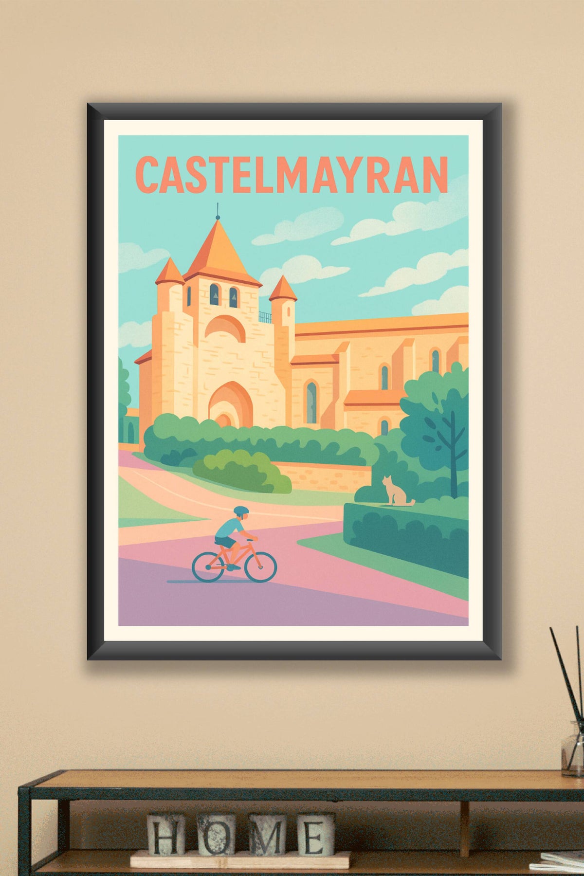 Affiche de Castelmayran - L'élégance tranquille du patrimoine