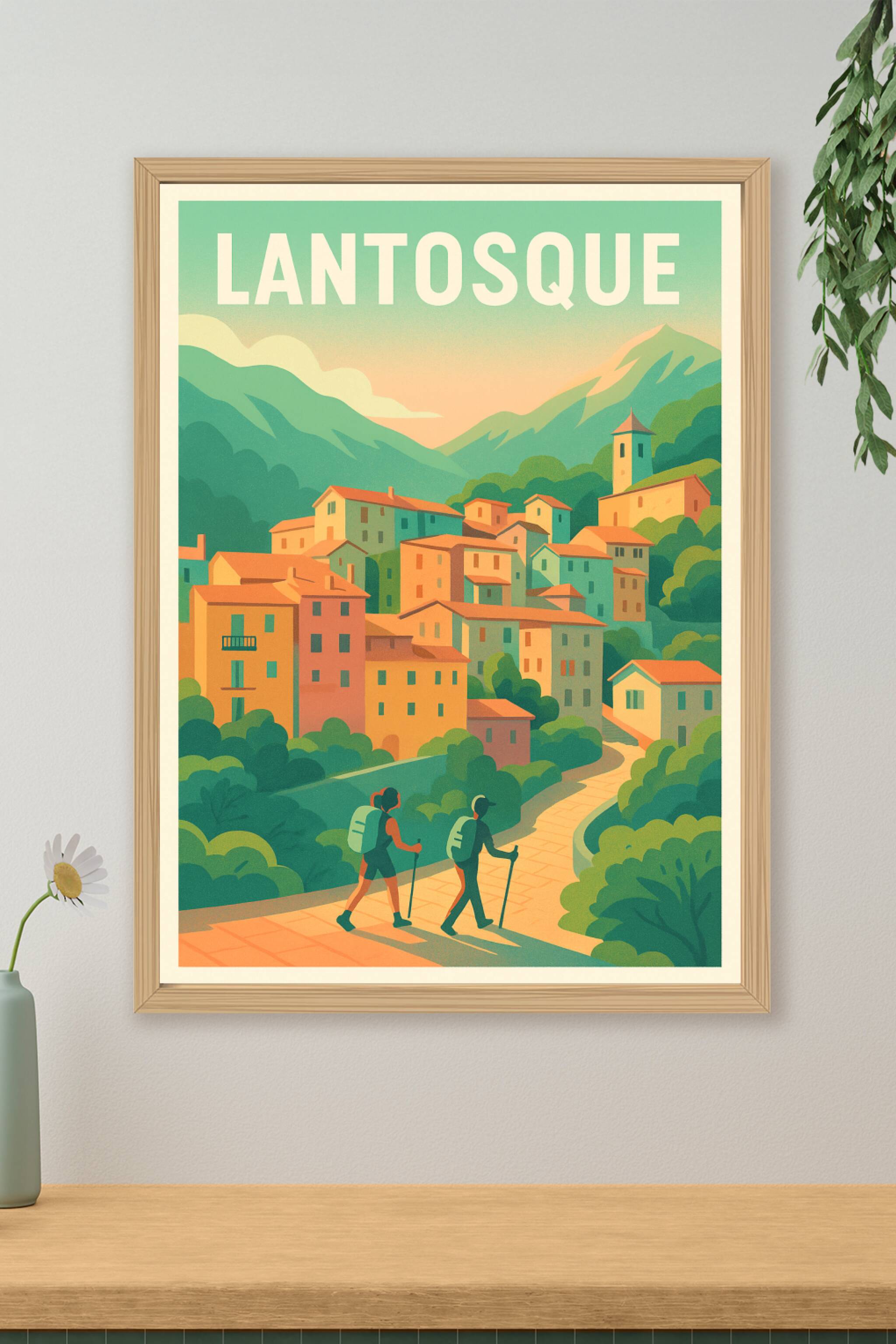 Affiche de Lantosque - Escapade nature au cœur des montagnes