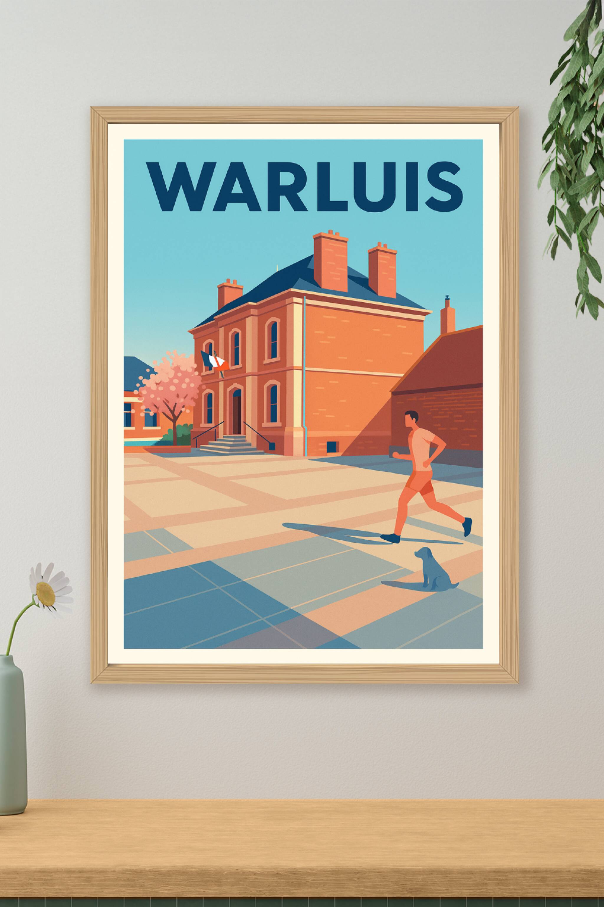 Affiche de Warluis - Charme tranquille et douceur de vivre