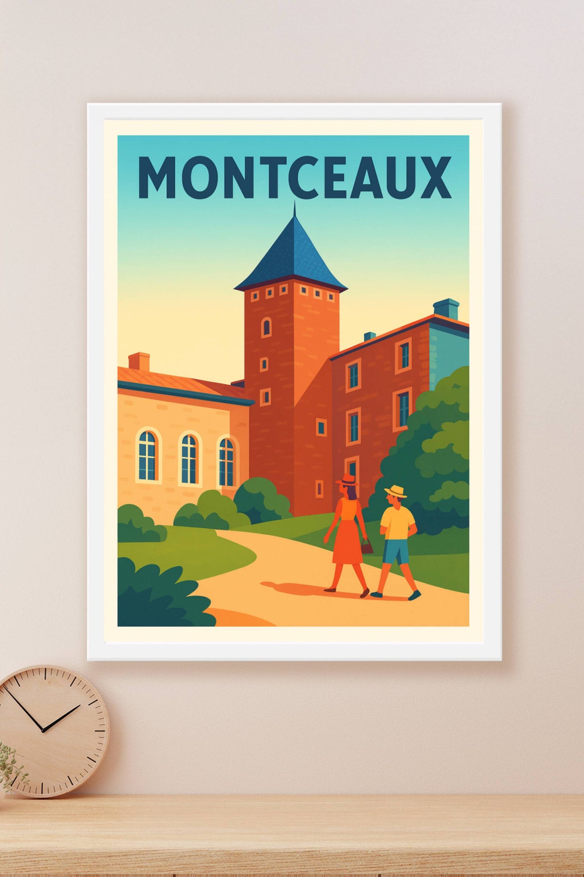 Affiche de Montceaux - Une promenade au cœur du patrimoine