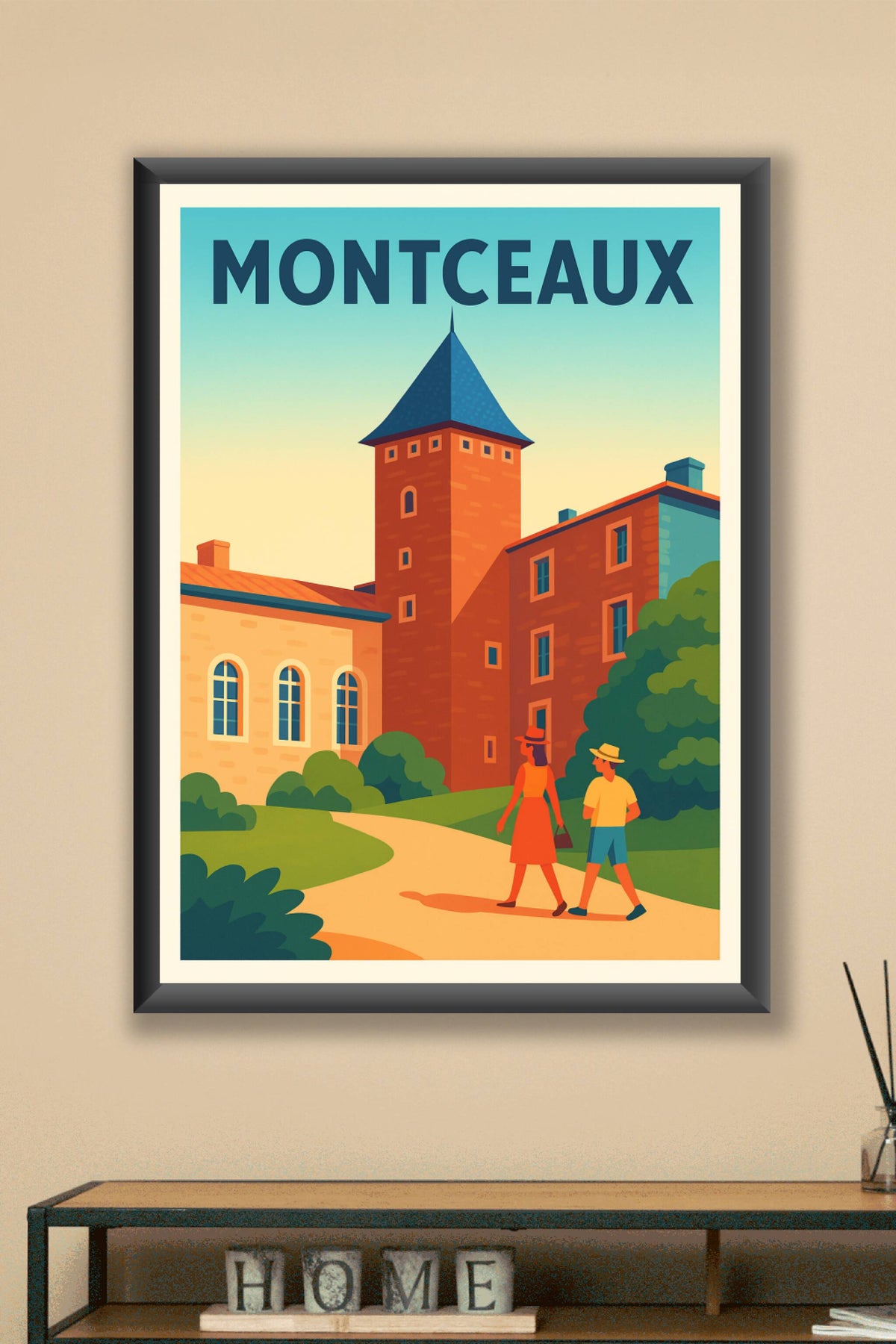 Affiche de Montceaux - Une promenade au cœur du patrimoine