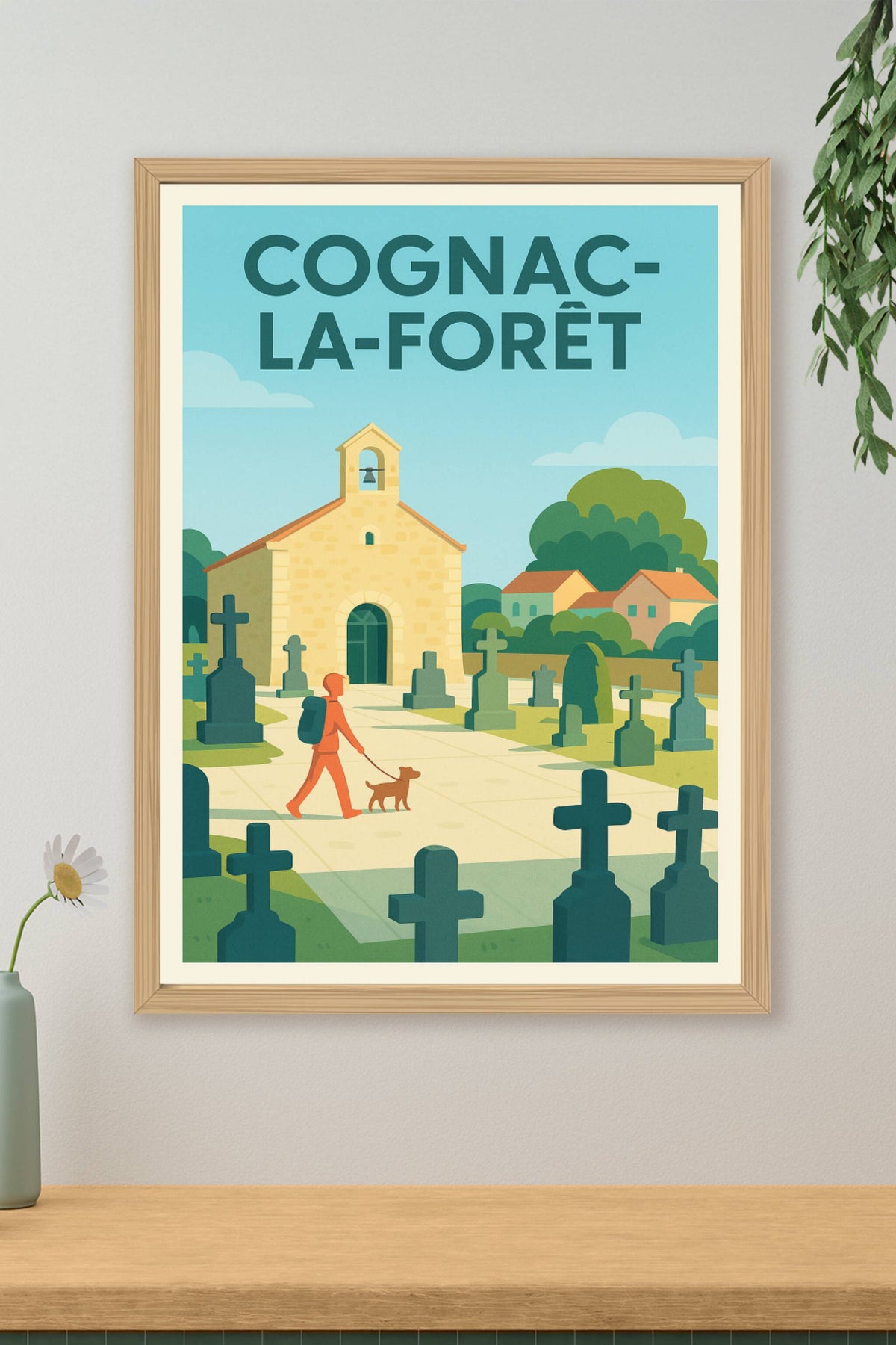 Affiche de Cognac-la-Forêt - Charme tranquille au cœur de la nature