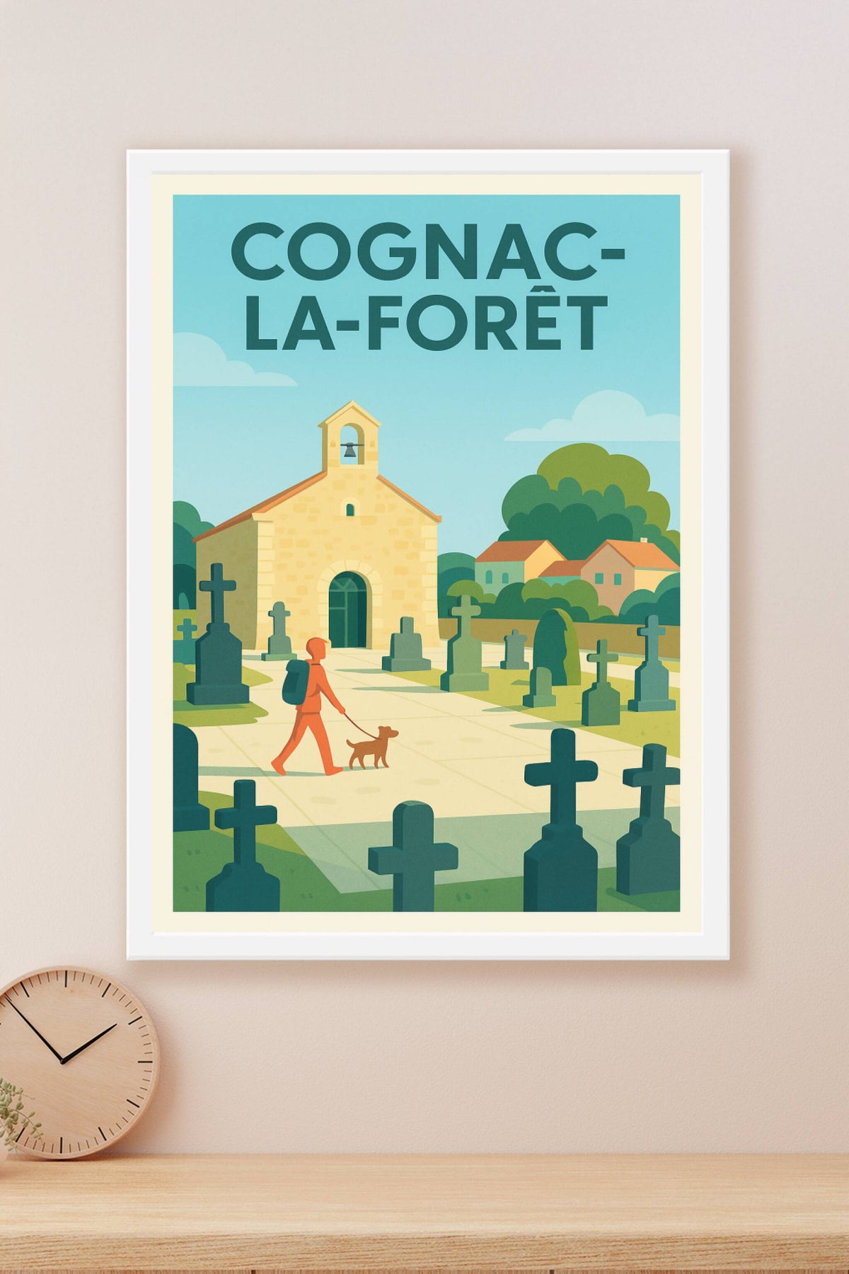 Affiche de Cognac-la-Forêt - Charme tranquille au cœur de la nature