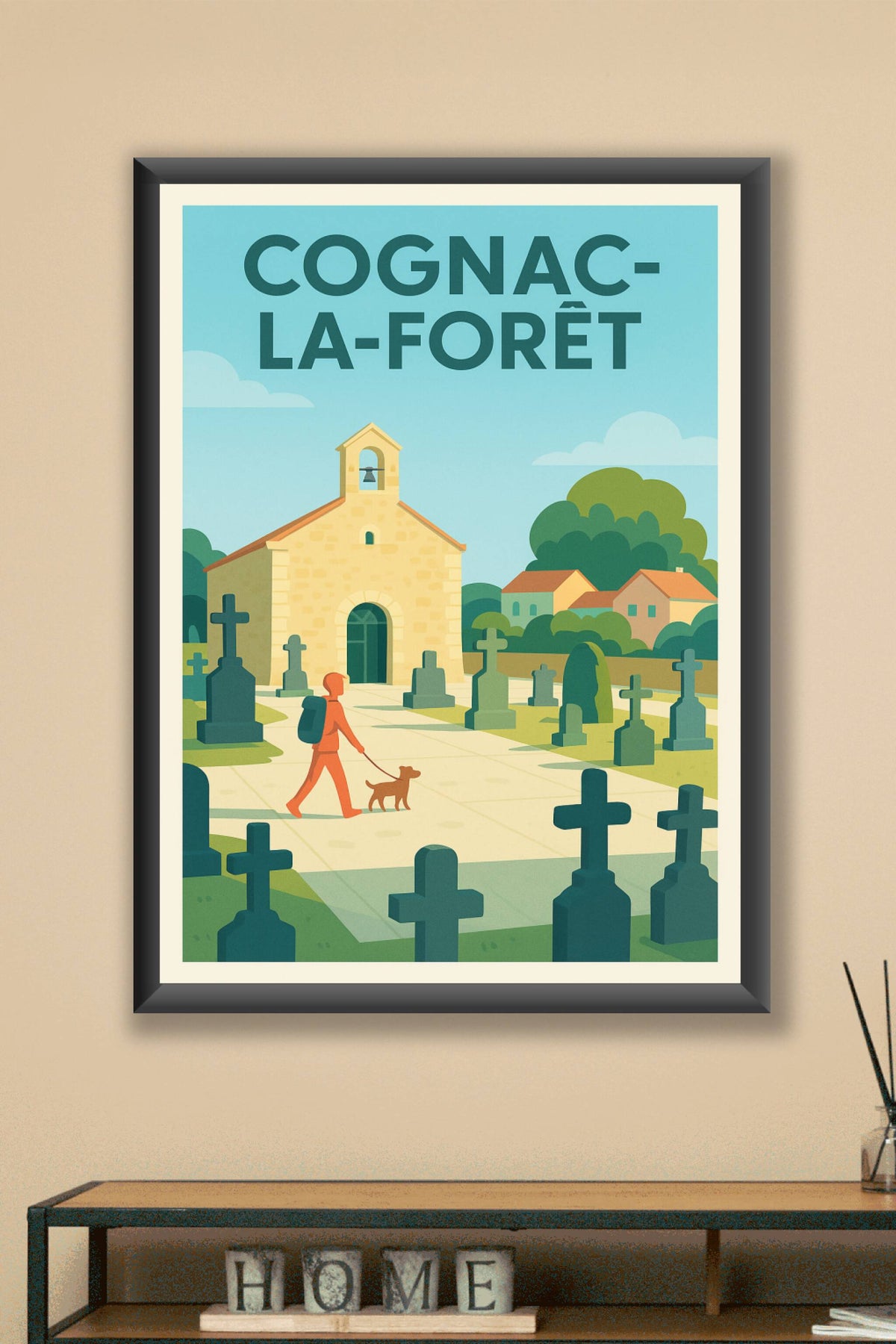 Affiche de Cognac-la-Forêt - Charme tranquille au cœur de la nature