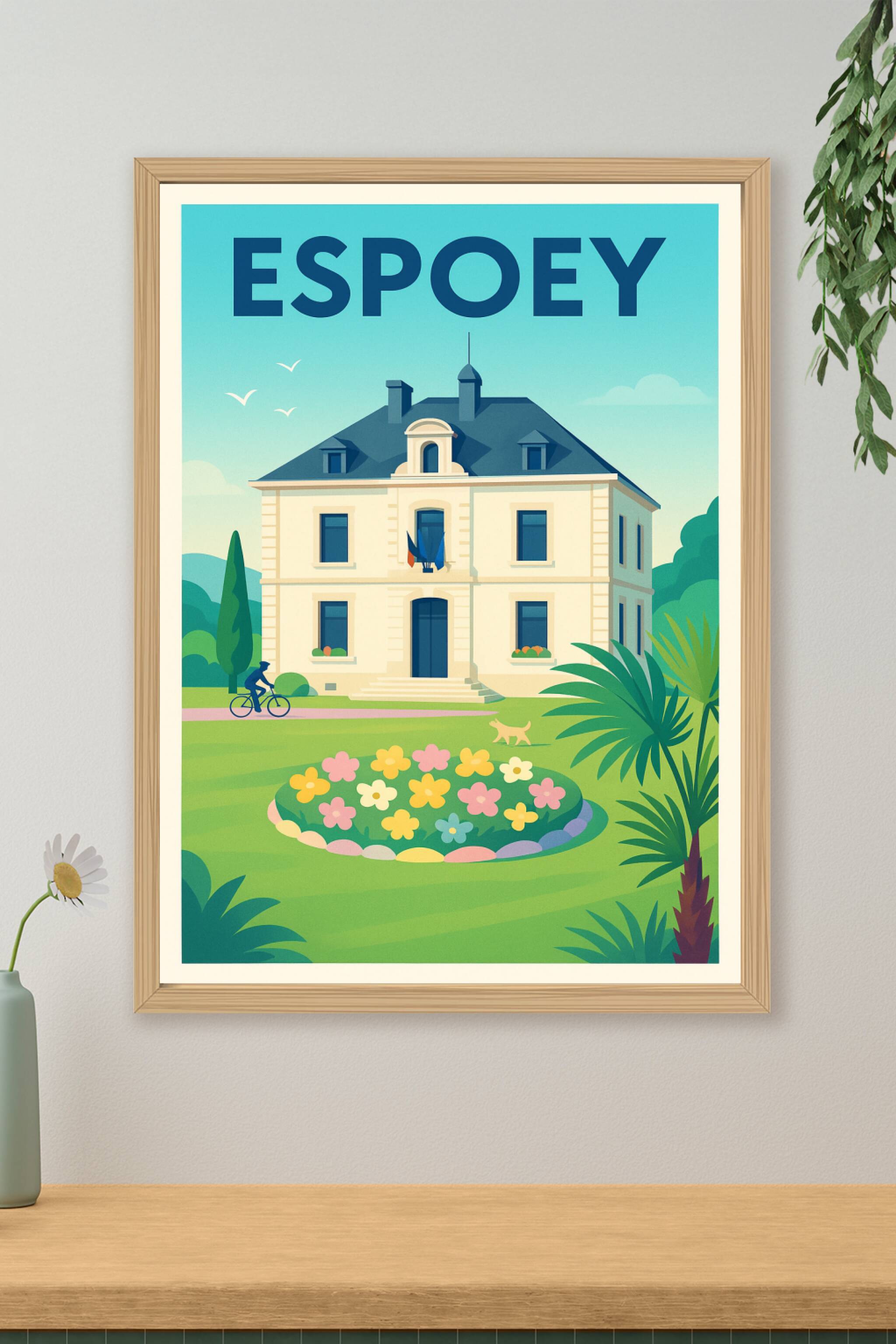 Affiche de Espoey - Charme et sérénité au cœur de la campagne