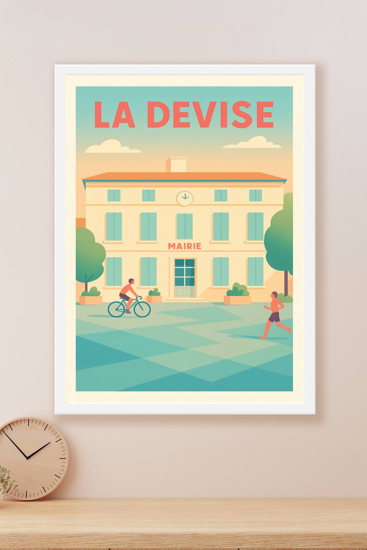 Affiche de La Devise - L'élégance tranquille de la mairie