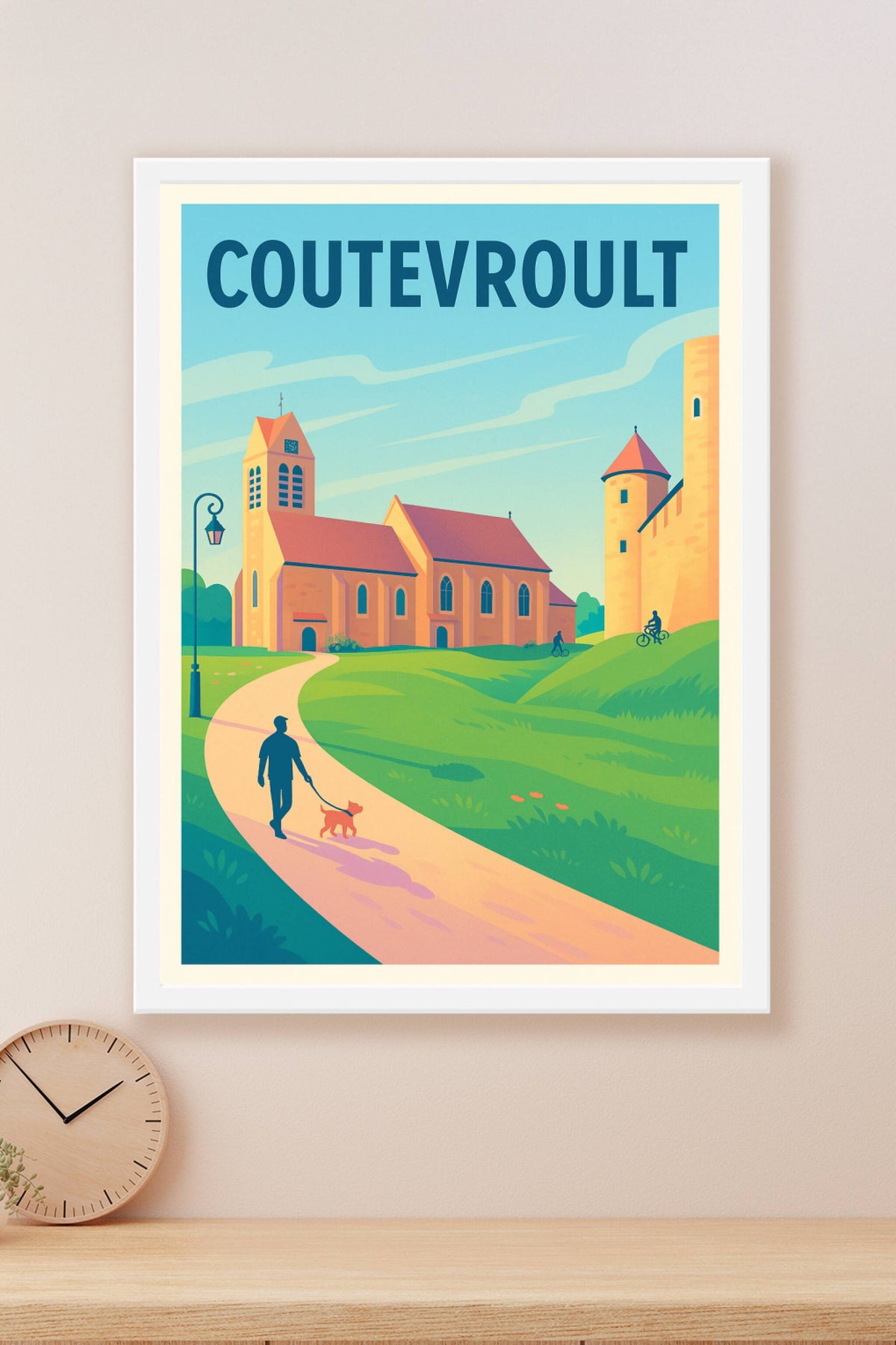 Affiche de Coutevroult - Promenade bucolique au cœur de la campagne