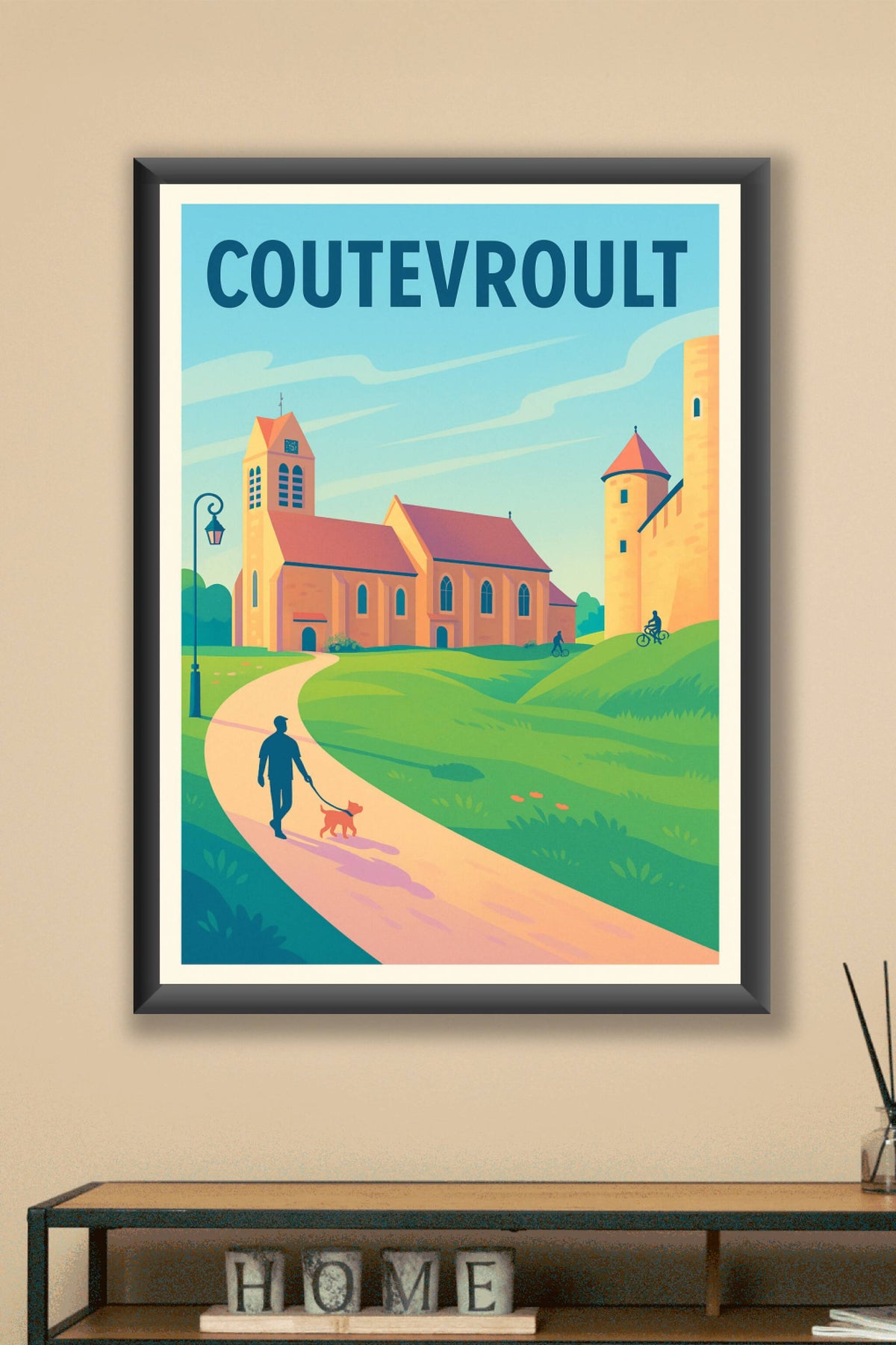 Affiche de Coutevroult - Promenade bucolique au cœur de la campagne