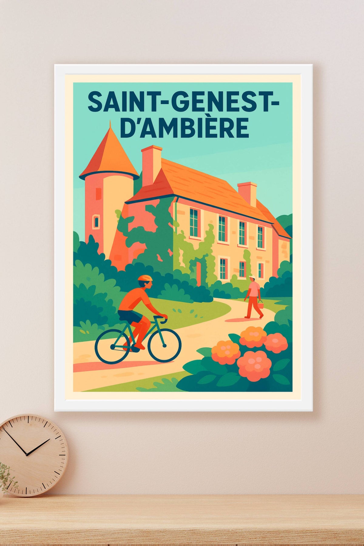 Affiche de Saint-Genest-d'Ambière - Charmante balade à travers le temps